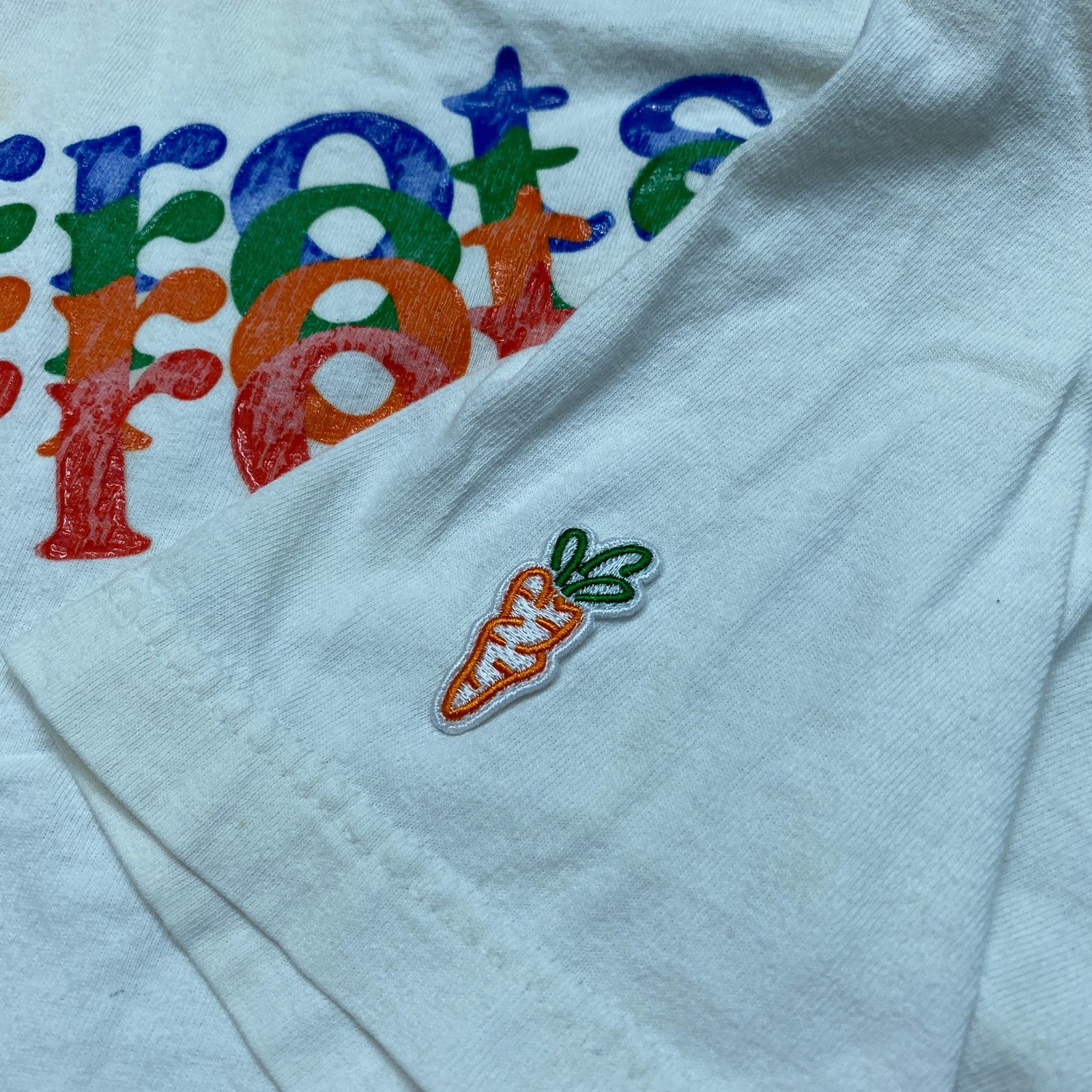 Carrots by Anwar Carrots Carrots by Anwar Carrots Multi Logo T Shirt Large Streetwear Size US L / EU 52-54 / 3 - 8 Thumbnail