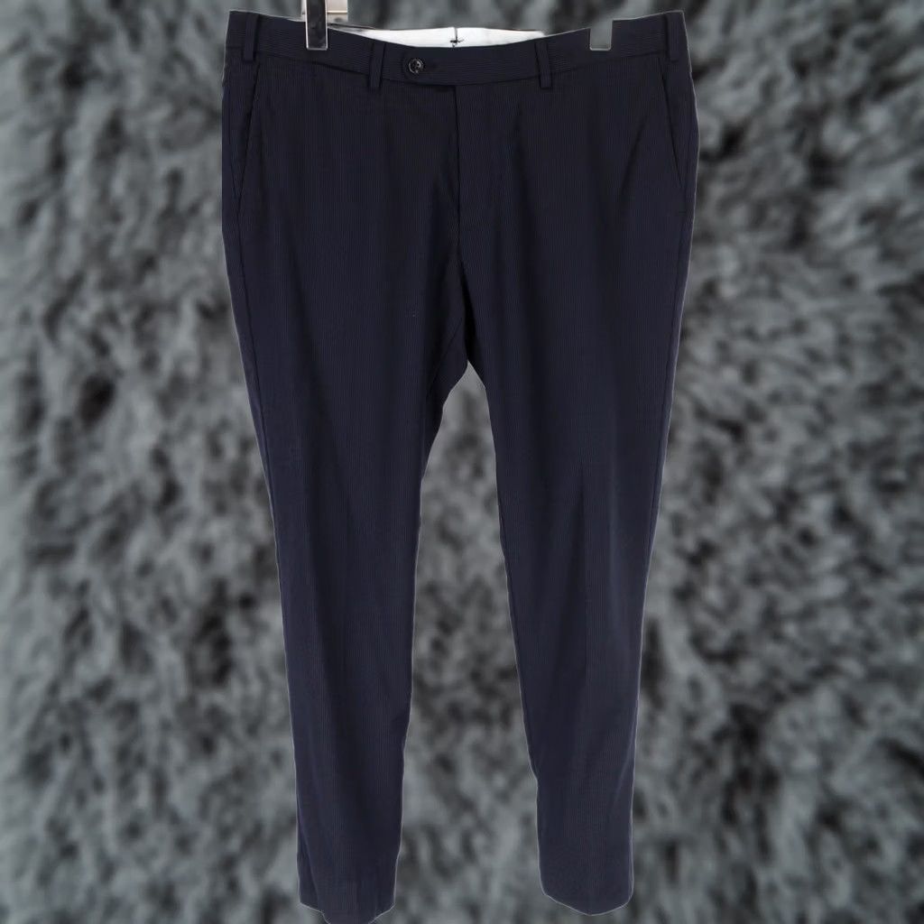 Suitsupply Suitsupply Brescia Trousers Men UK 34S Wool Zip Fly Pinstripe Blue Trousers Mens UK 34S Wool Zip Fly Pinstripe Blue Size US 34 / EU 50 - 1 Thumbnail