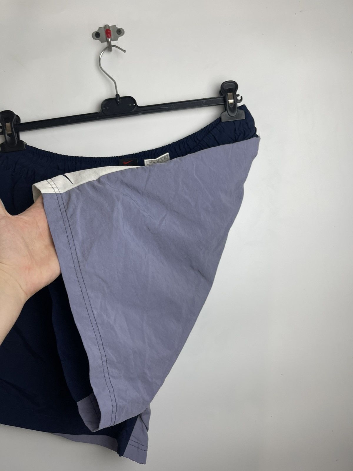 Nike × Vintage Vintage Nike Nylon Shorts Size L-XL Y2K Swoosh Size US 35 - 6 Thumbnail