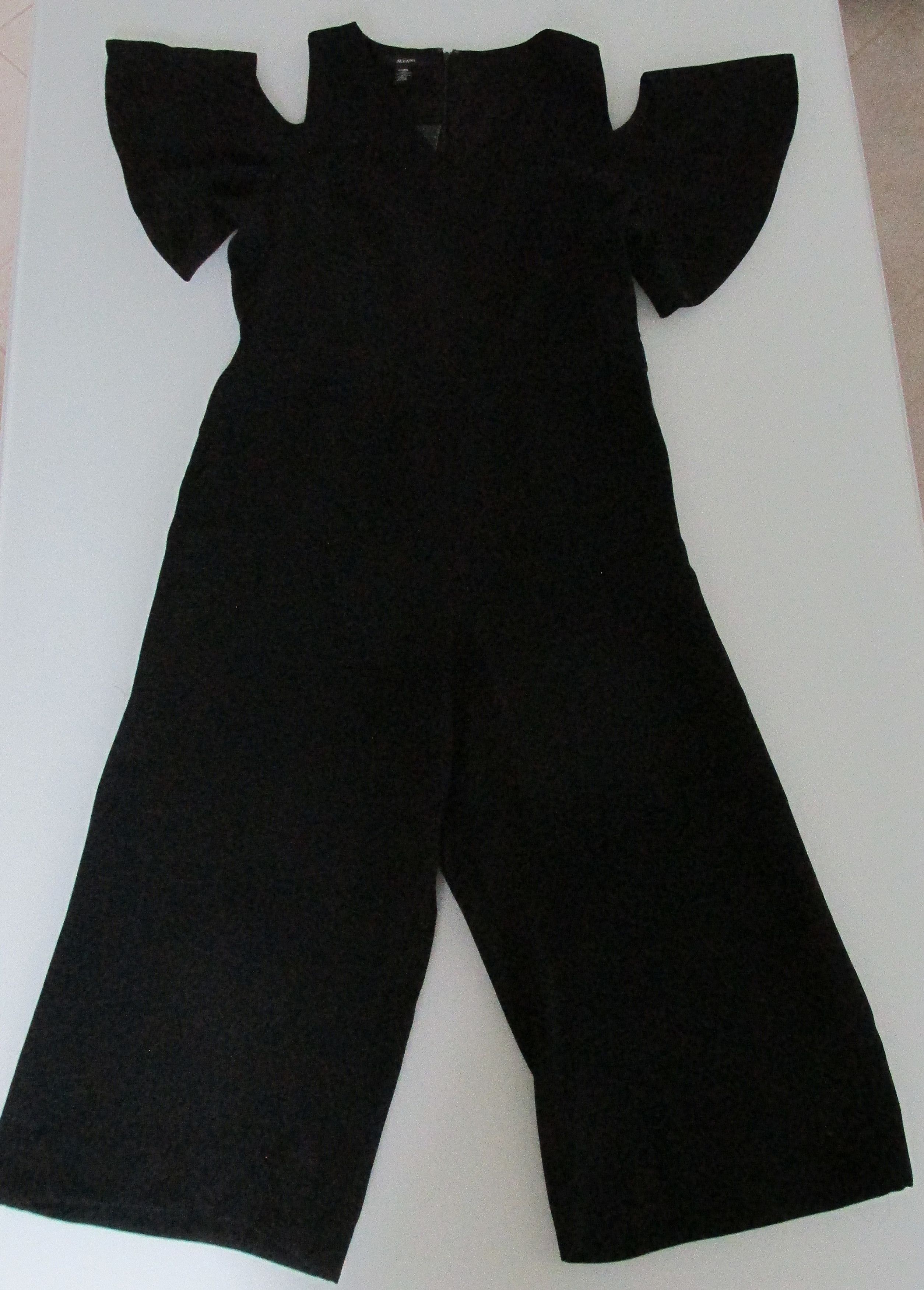 Alfani Alfani (NWT) Open Shoulder Jumpsuit Size 8 Size 30" / US 8 / IT 44 - 1 Thumbnail
