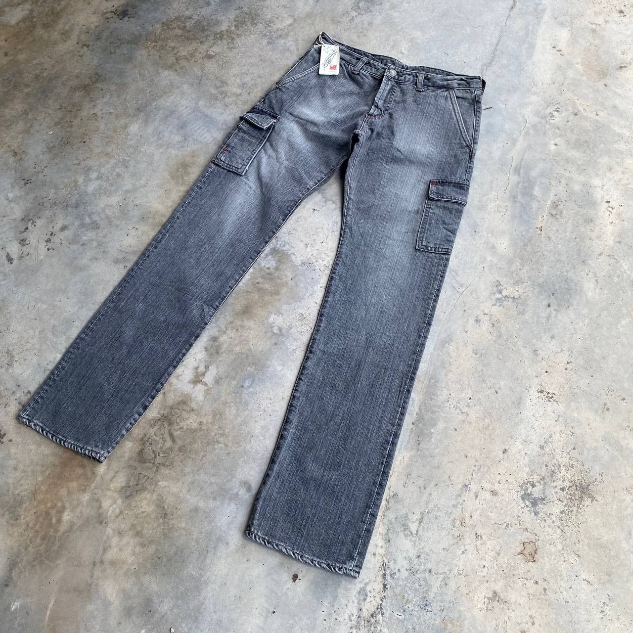 KOJIMA GENES × Studio D'Artisan RARE VINTAGE NOS STUDIO DARTISAN ASH GREY PACTH POCKET Size US 29 - 3 Thumbnail