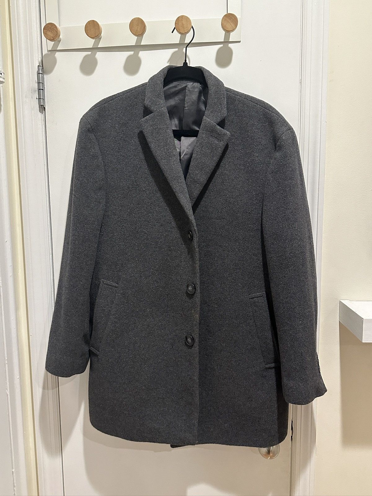 Calvin Klein Wool Coat Size US S / EU 44-46 / 1 - 1 Thumbnail