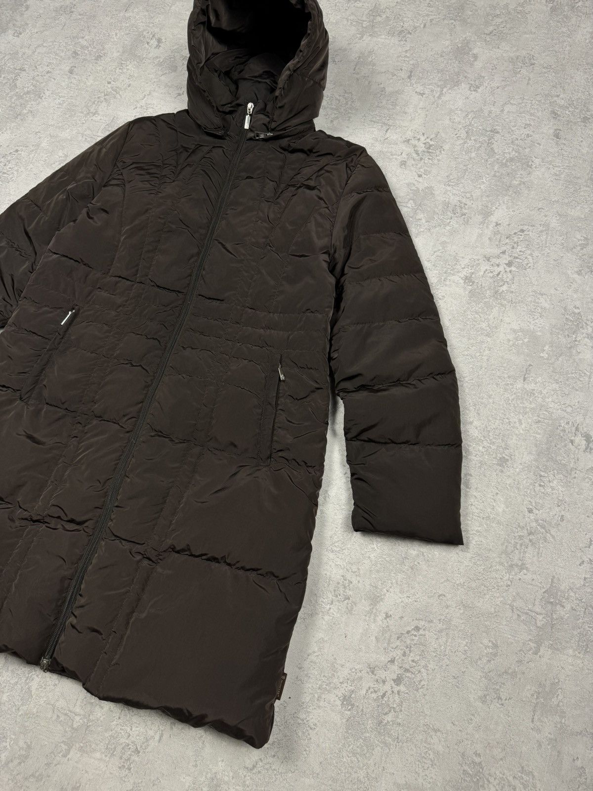 Moncler Vintage Moncler Long Jacket Coat Down Parka Nylon Size 3 Size L / US 10 / IT 46 - 3 Thumbnail