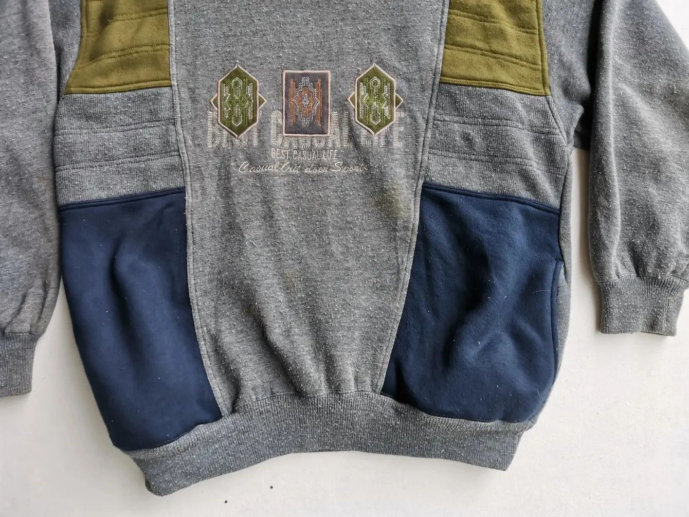 Japanese Brand Vtg Razosa Best Casual Life Embroidered Big Logo Sweatshirt Size US M / EU 48-50 / 2 - 5 Thumbnail