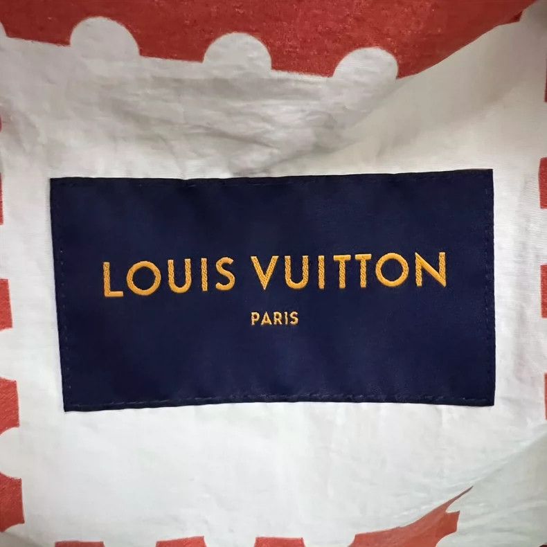 Louis Vuitton Louis Vuitton Red and white checkerboard hooded blazer jac Size US M / EU 48-50 / 2 - 4 Thumbnail