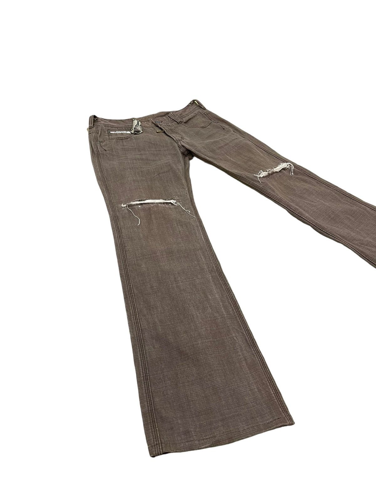 HIDEAWAYS Slim Jeans Nicole Club Python Distress 8🟦0 Size US 32 / EU 48 - 10 Thumbnail
