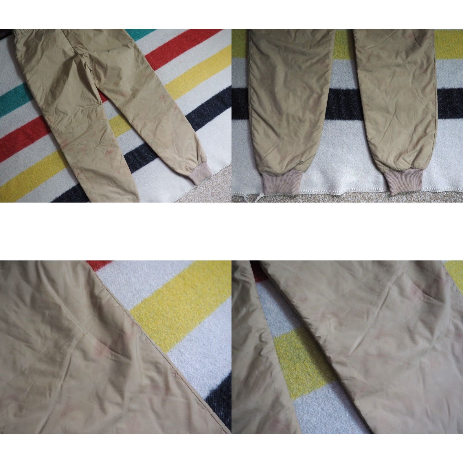 Vintage VINTAGE Columbia Beige Tan Insulated 34x31 Puffer Outdoor Hiking Pants M Size US 34 / EU 50 - 8 Thumbnail