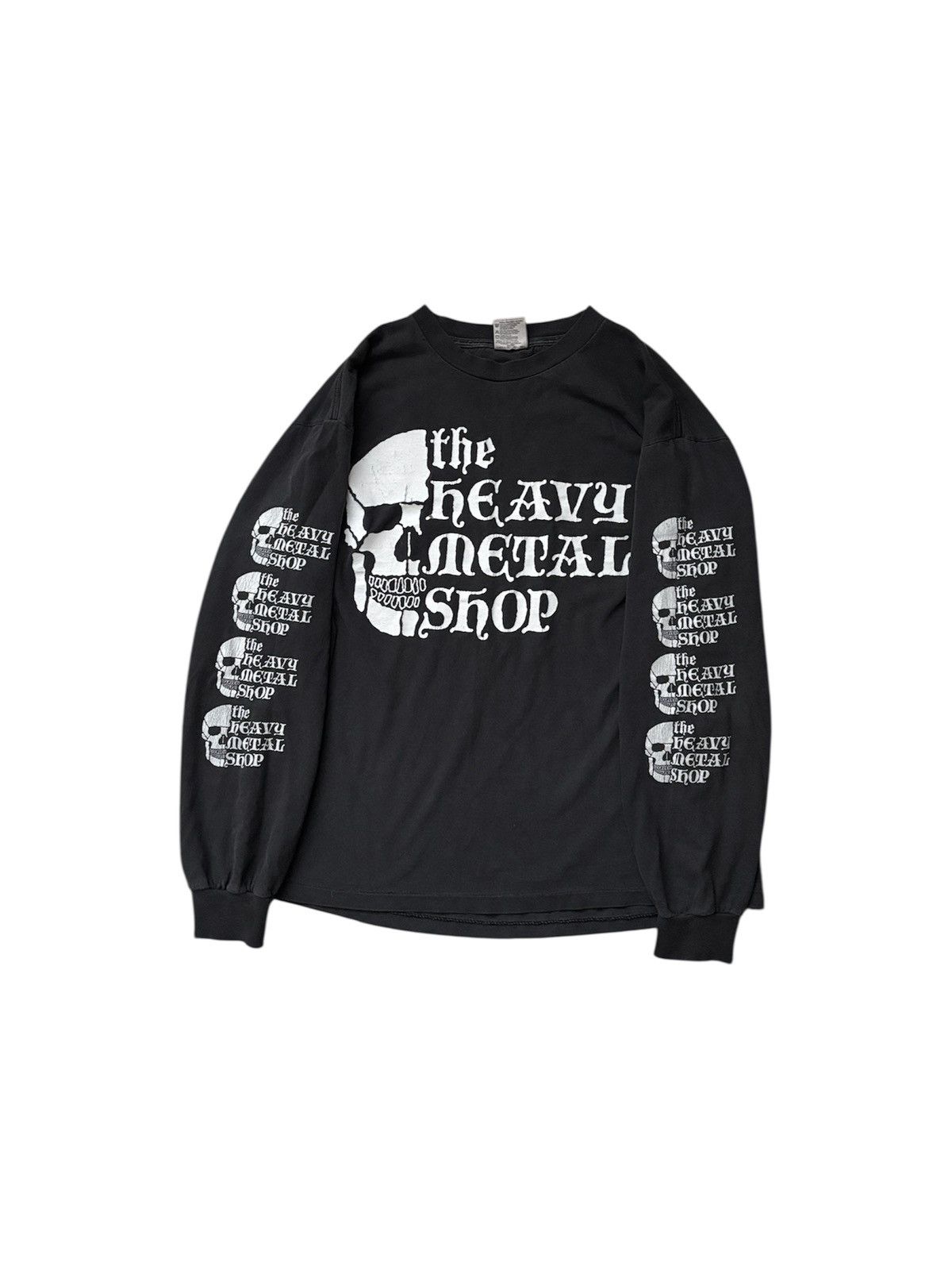 Vintage Vintage heavy metal shop long-sleeve Size US L / EU 52-54 / 3 - 1 Thumbnail