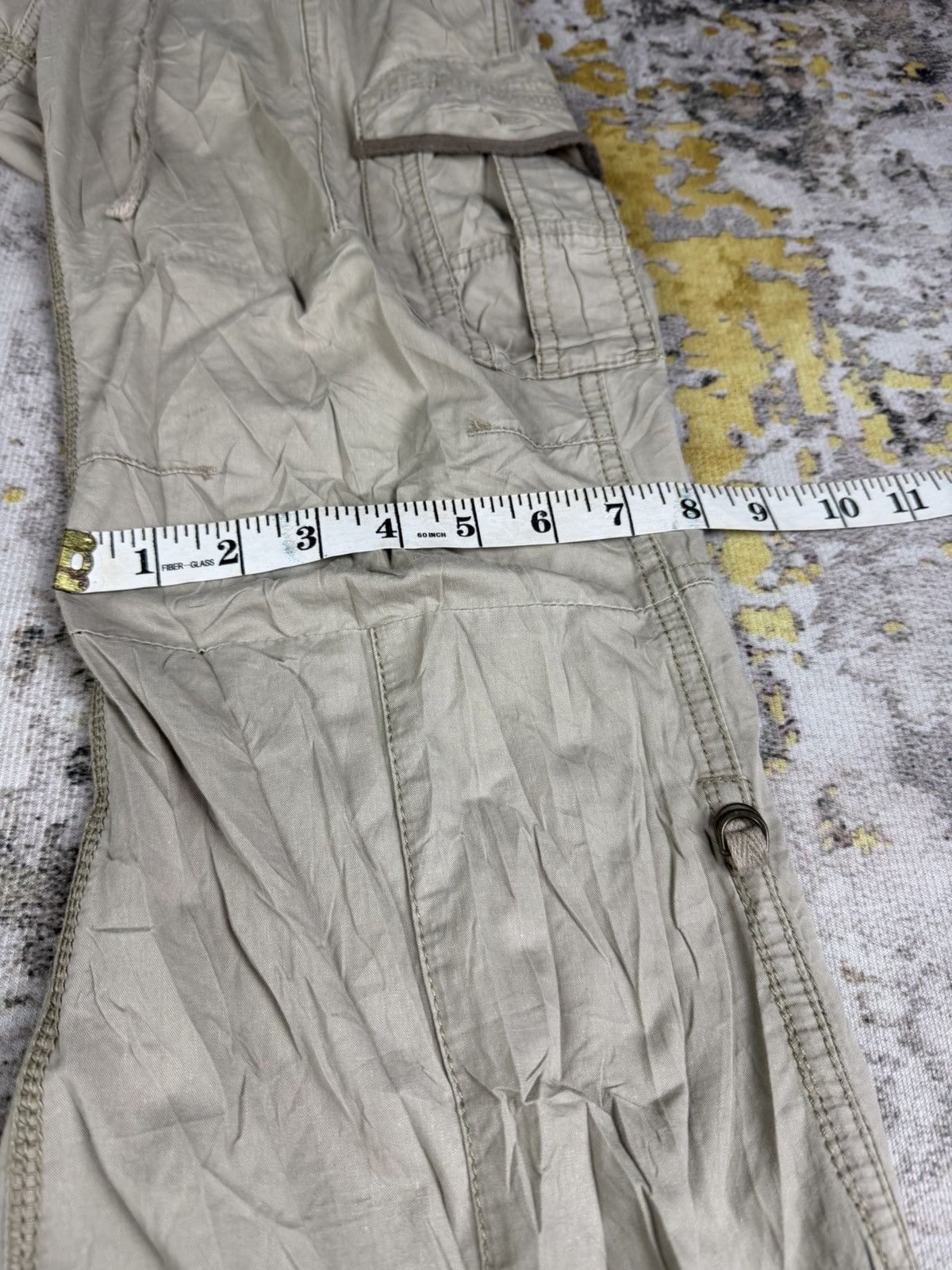 GOA Vintage 90s Goa Style Flare Cargo Pants Size US 30 / EU 46 - 7 Thumbnail