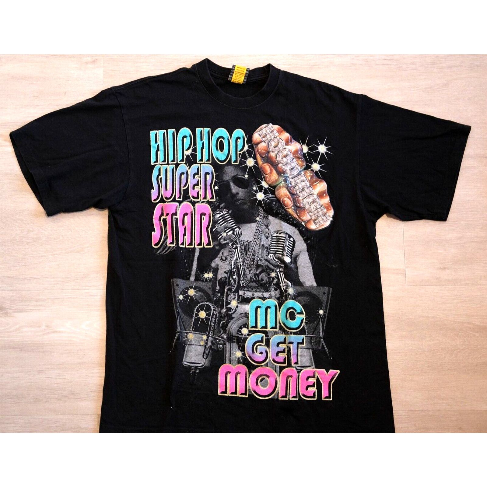 Other LUSSO Hoodrich Hip Hop T-Shirt Mens XL Graphic Print Size US XL / EU 56 / 4 - 1 Thumbnail