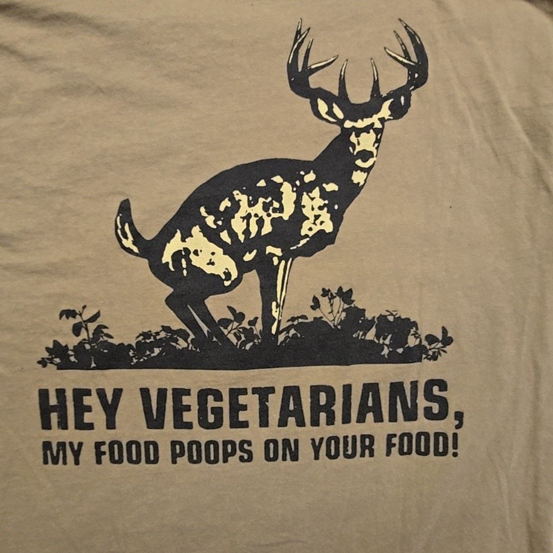Bass Pro Shops Bass Pro Shops Graphic Tee Deer Humor Brown Outdoor Shirt M Size US M / EU 48-50 / 2 - 2 Thumbnail