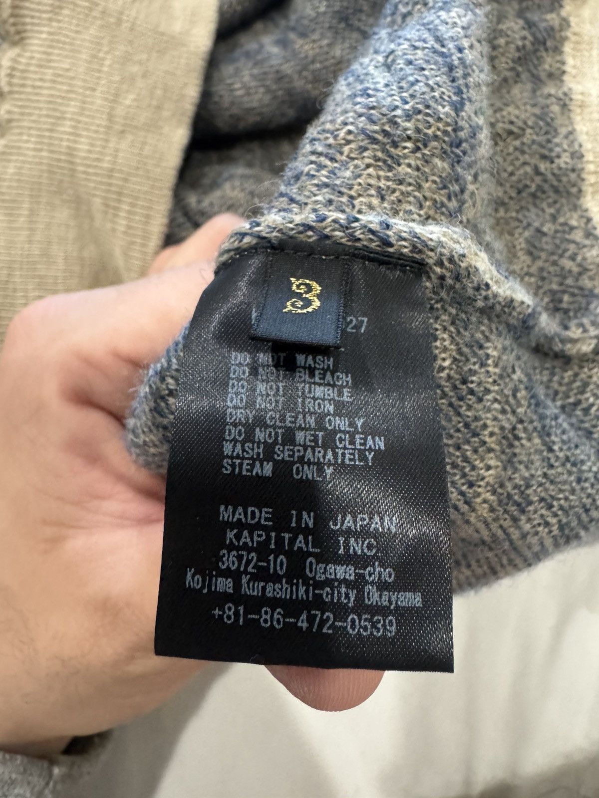 Kapital Wool Bandana Crewneck Size US L / EU 52-54 / 3 - 4 Thumbnail