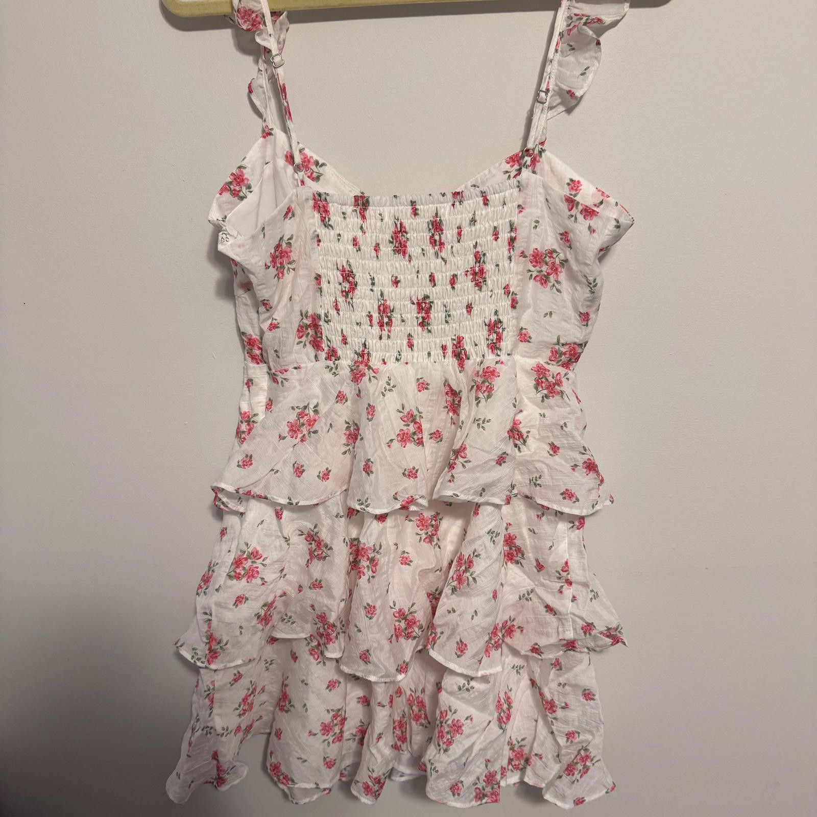 Other Altar'd State 'Magnolia' Mini Floral Dress NWT Size L / US 10 / IT 46 - 2 Thumbnail