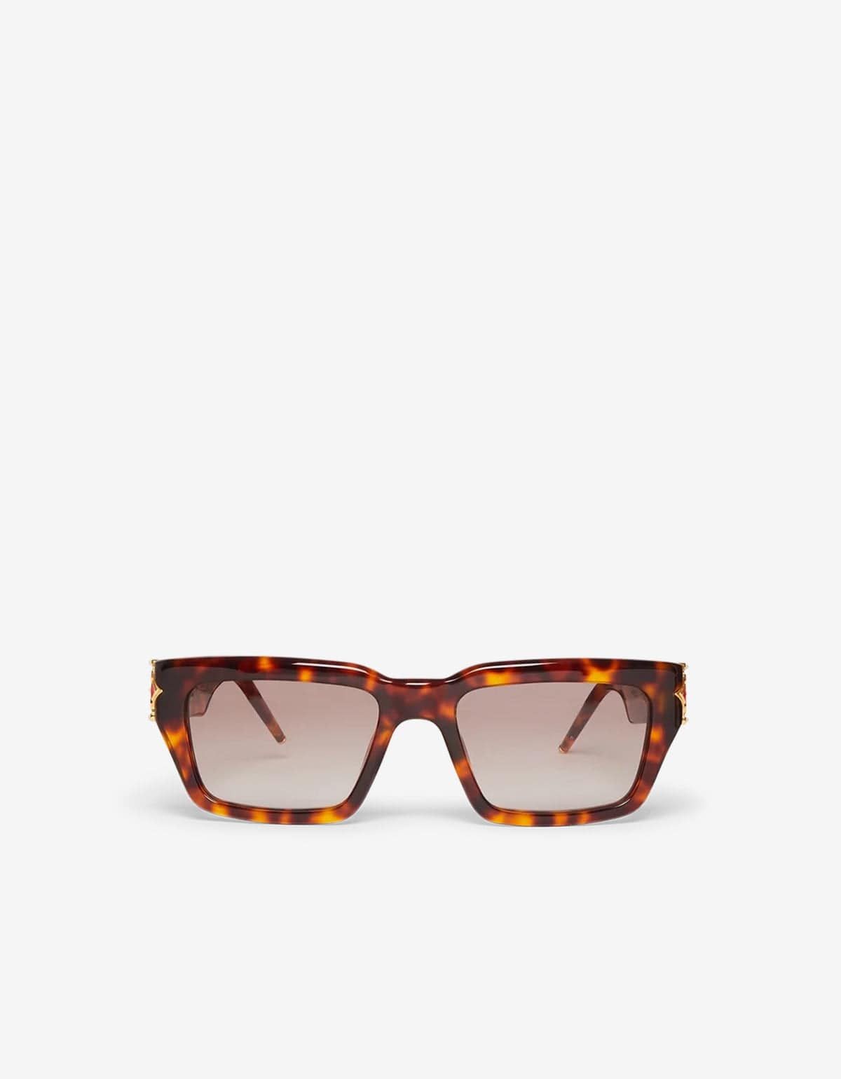 Casablanca Casablanca Brown Tortoiseshell Square Metope Sunglasses Size ONE SIZE - 2 Thumbnail