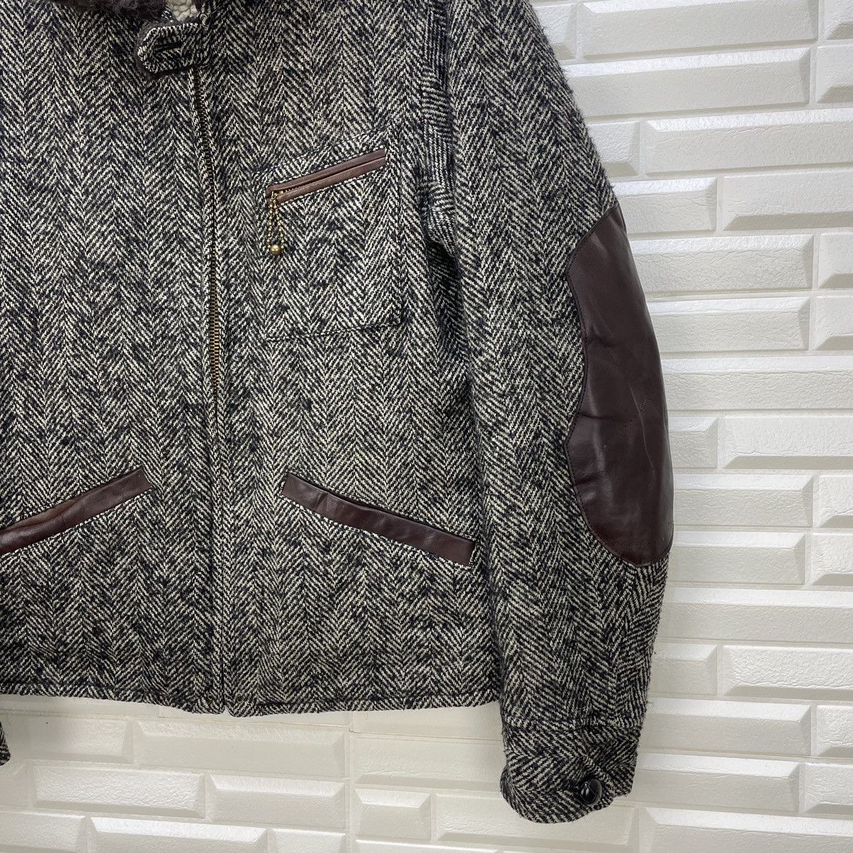 Other × Vintage Vintage Herringbone Jacket Size US S / EU 44-46 / 1 - 13 Thumbnail