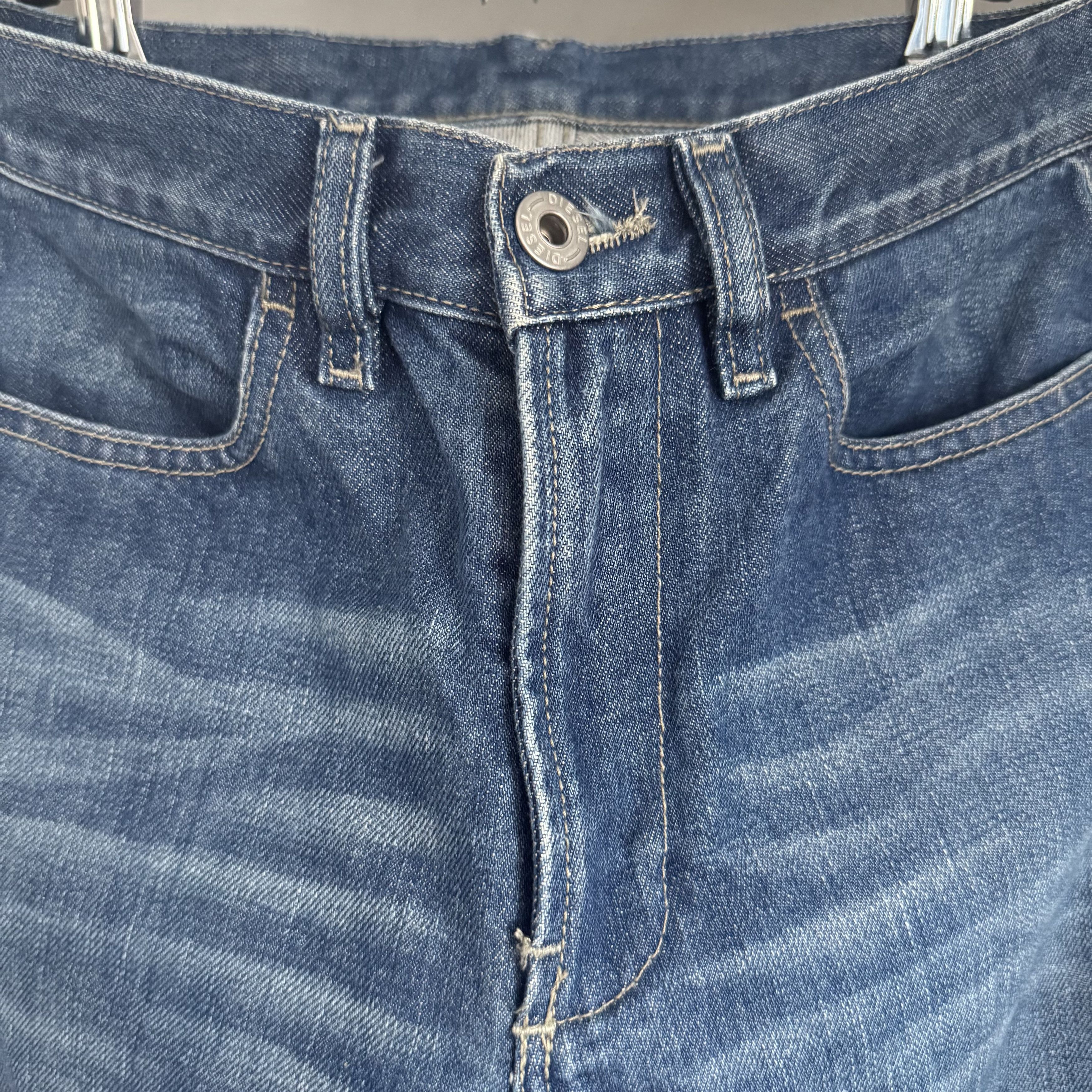 Diesel Women's DIESEL Vintage Bootcut Wide Low Rise Jeans Size 27 Size 27" / US 4 / IT 40 - 6 Thumbnail