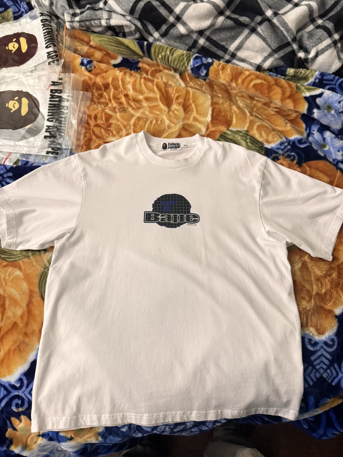 Bape Bape Ape Head Relaxed Fit Tee Size US M / EU 48-50 / 2 - 1 Thumbnail