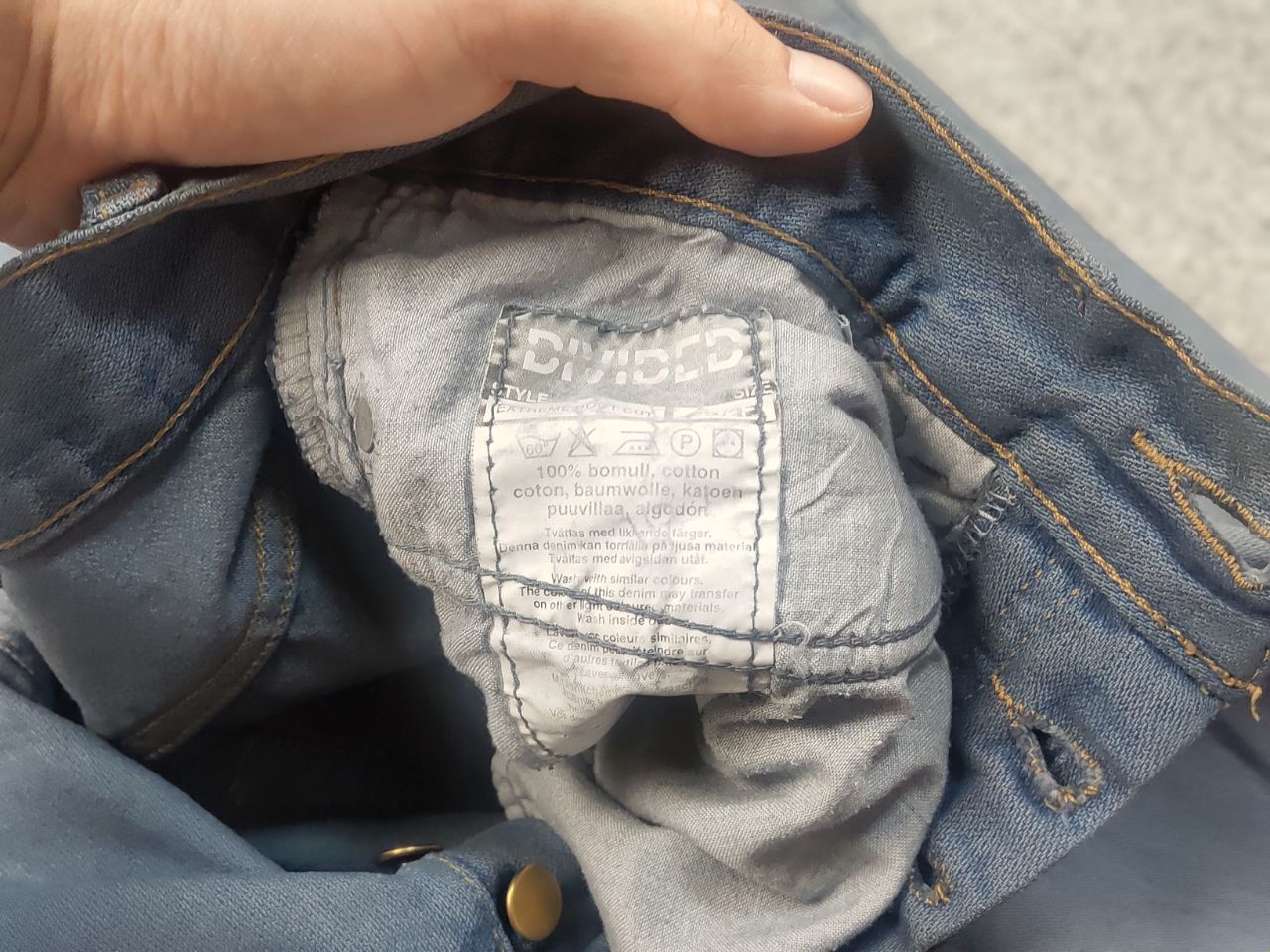 If Six Was Nine Vintage Y2K Japanese GOA LGB If Six Was Nine Flared Jeans Size 29" - 16 Thumbnail