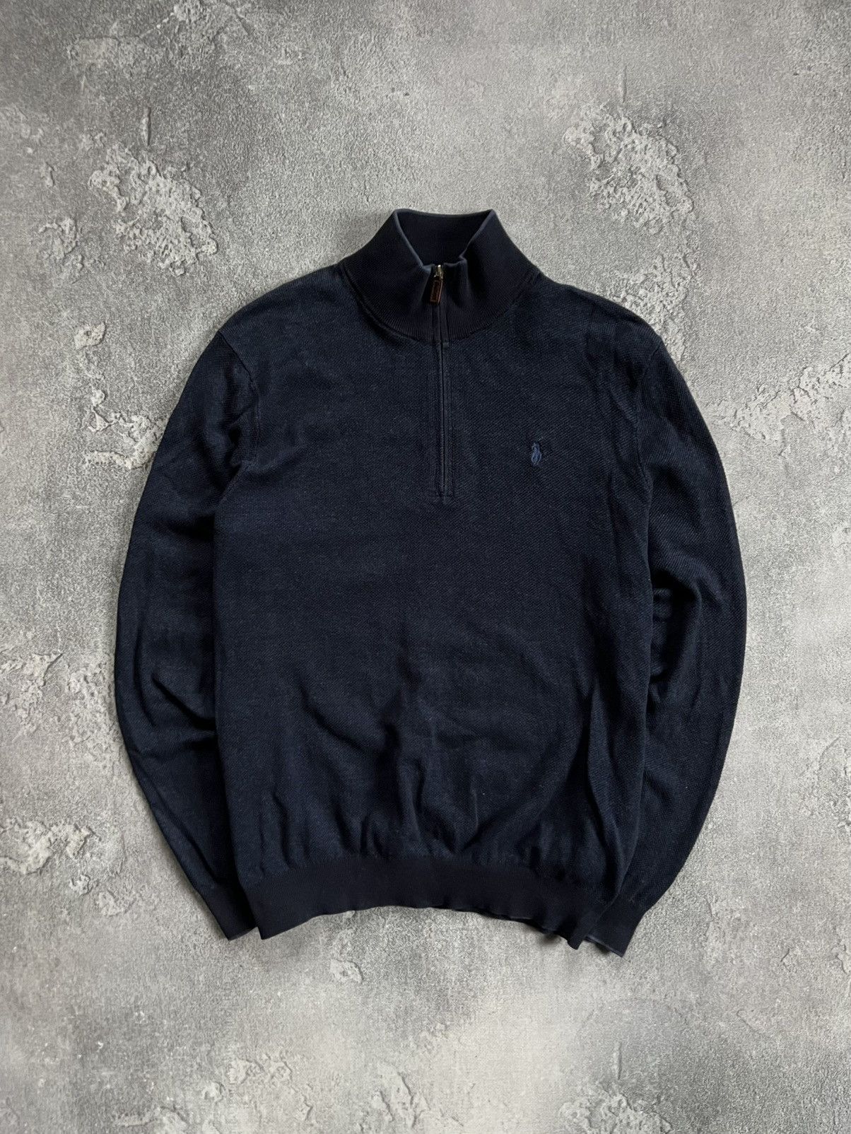 Polo Ralph Lauren Polo Ralph Lauren 1/4 Zip Sweater Sweatshirt Pullover Size L Size US L / EU 52-54 / 3 - 1 Thumbnail
