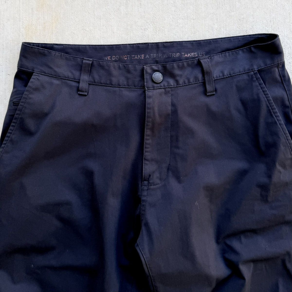 Rhone Rhone Pants Mens 31 Black Slim Fit Tech Performance Commuter Size US 31 - 2 Thumbnail