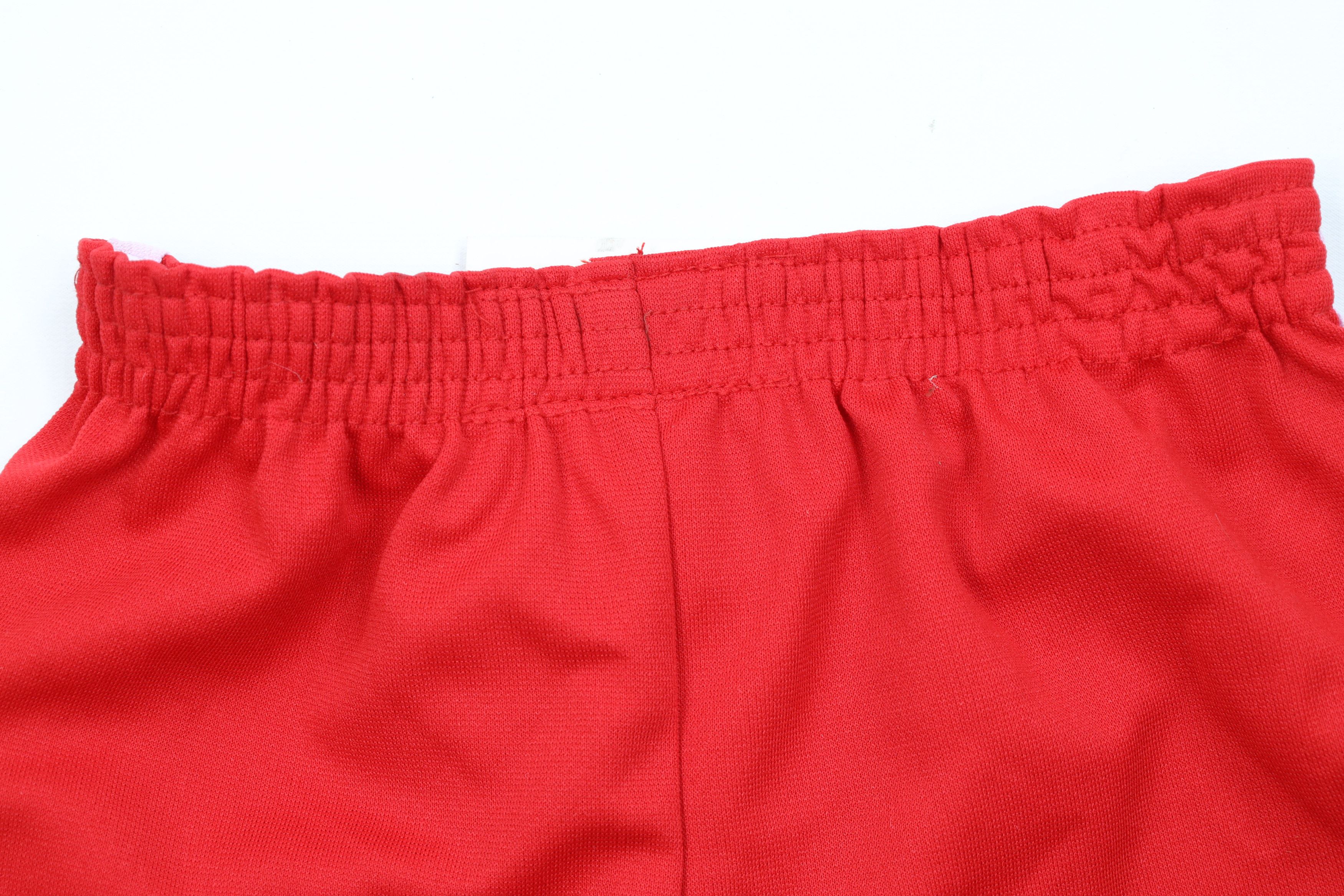 Vintage Deadstock Vintage 70s Streetwear Knit Short Shorts Red USA Size US 30 / EU 46 - 9 Thumbnail