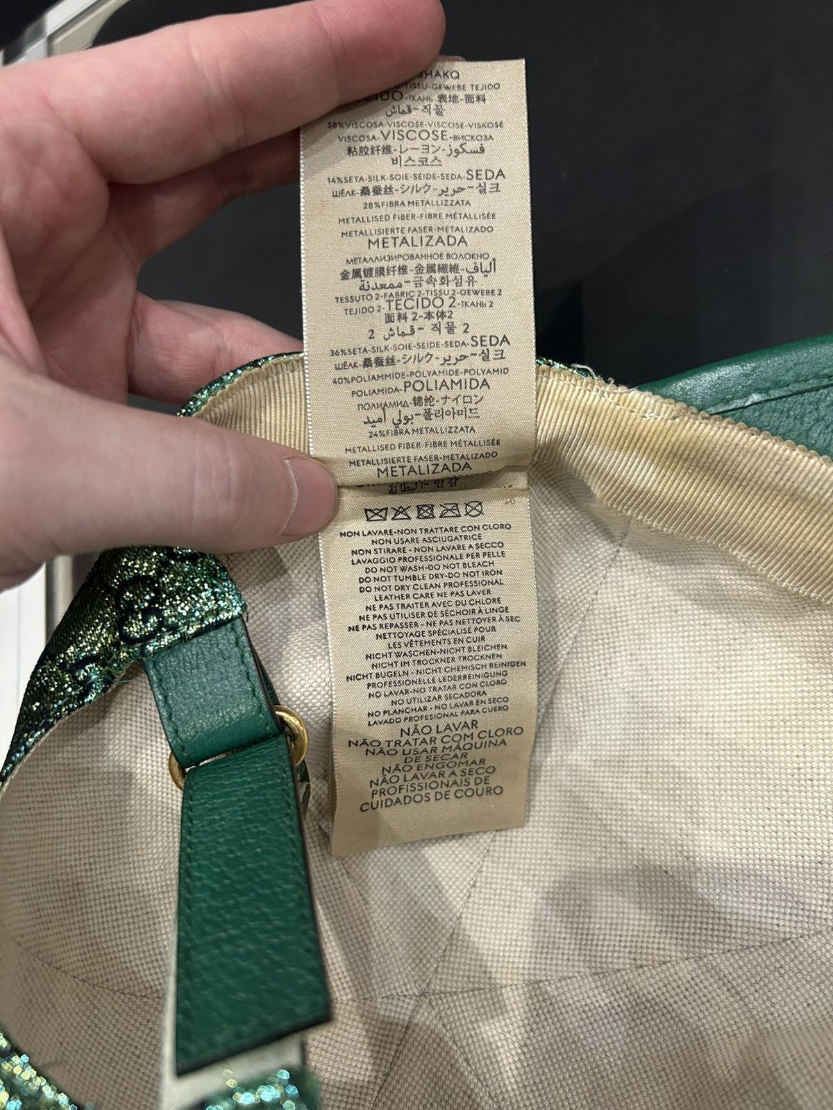 Gucci Gucci iridescent monogram hat Size ONE SIZE - 6 Thumbnail