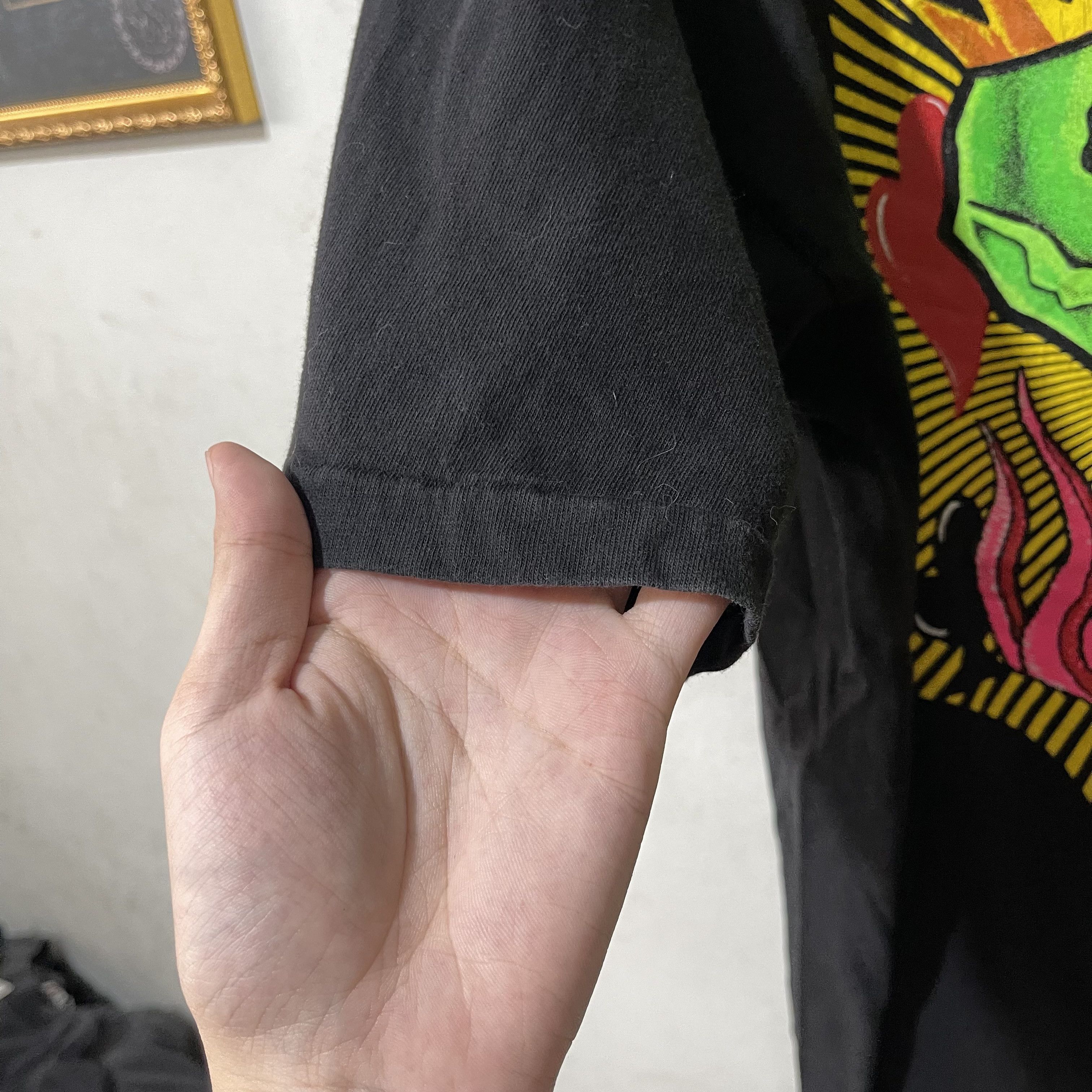 Vintage Vintage 90s Tattoo Shirt Size US XL / EU 56 / 4 - 6 Thumbnail