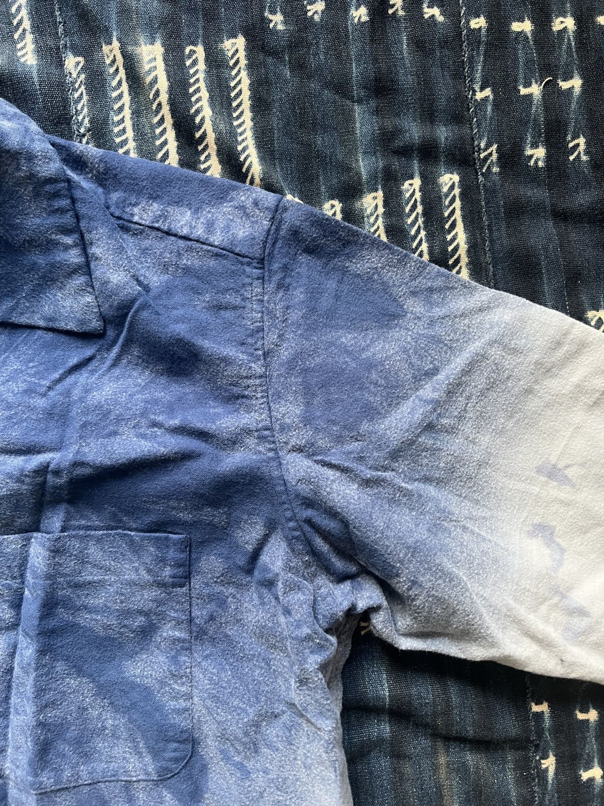 NOMA t.d Nomarhythm Textile Japan Hand Dye Shirt Size US L / EU 52-54 / 3 - 7 Thumbnail