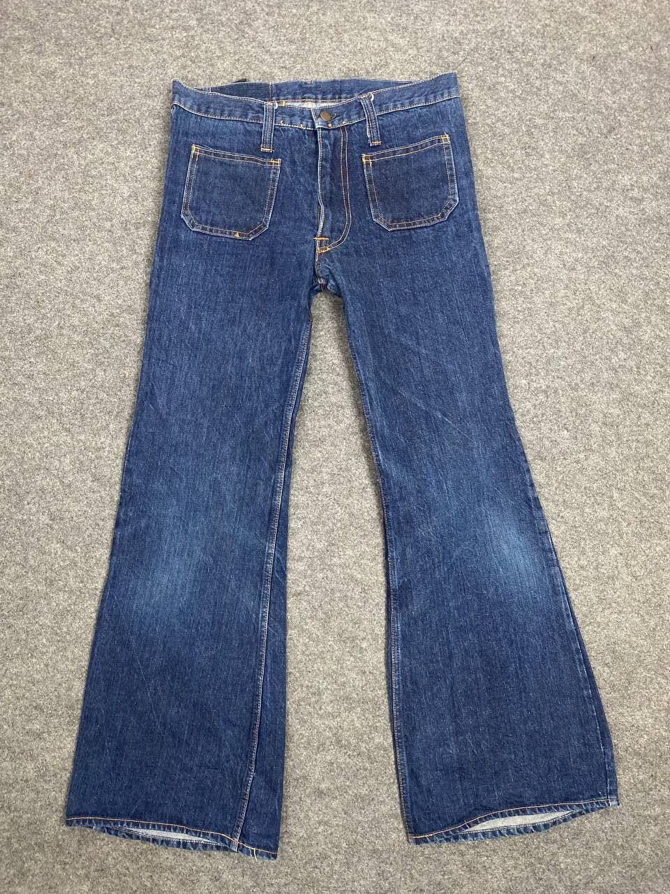 Japanese Brand vintage indian boss bootcut flare denim nice design Size US 33 - 5 Thumbnail