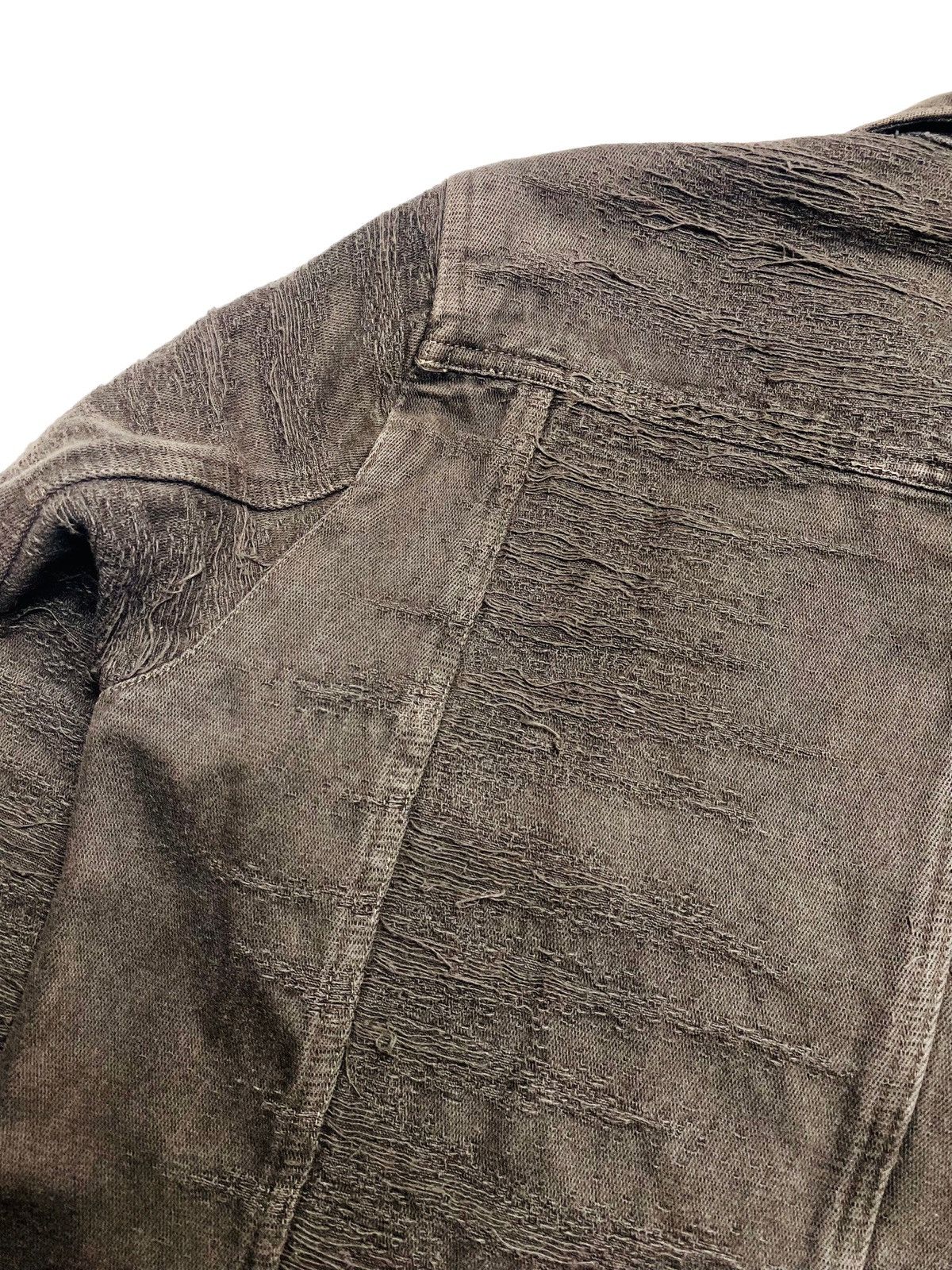 If Six Was Nine 2000s L7 Real Hip - Distressed Root Denim Jacket Size US L / EU 52-54 / 3 - 10 Thumbnail