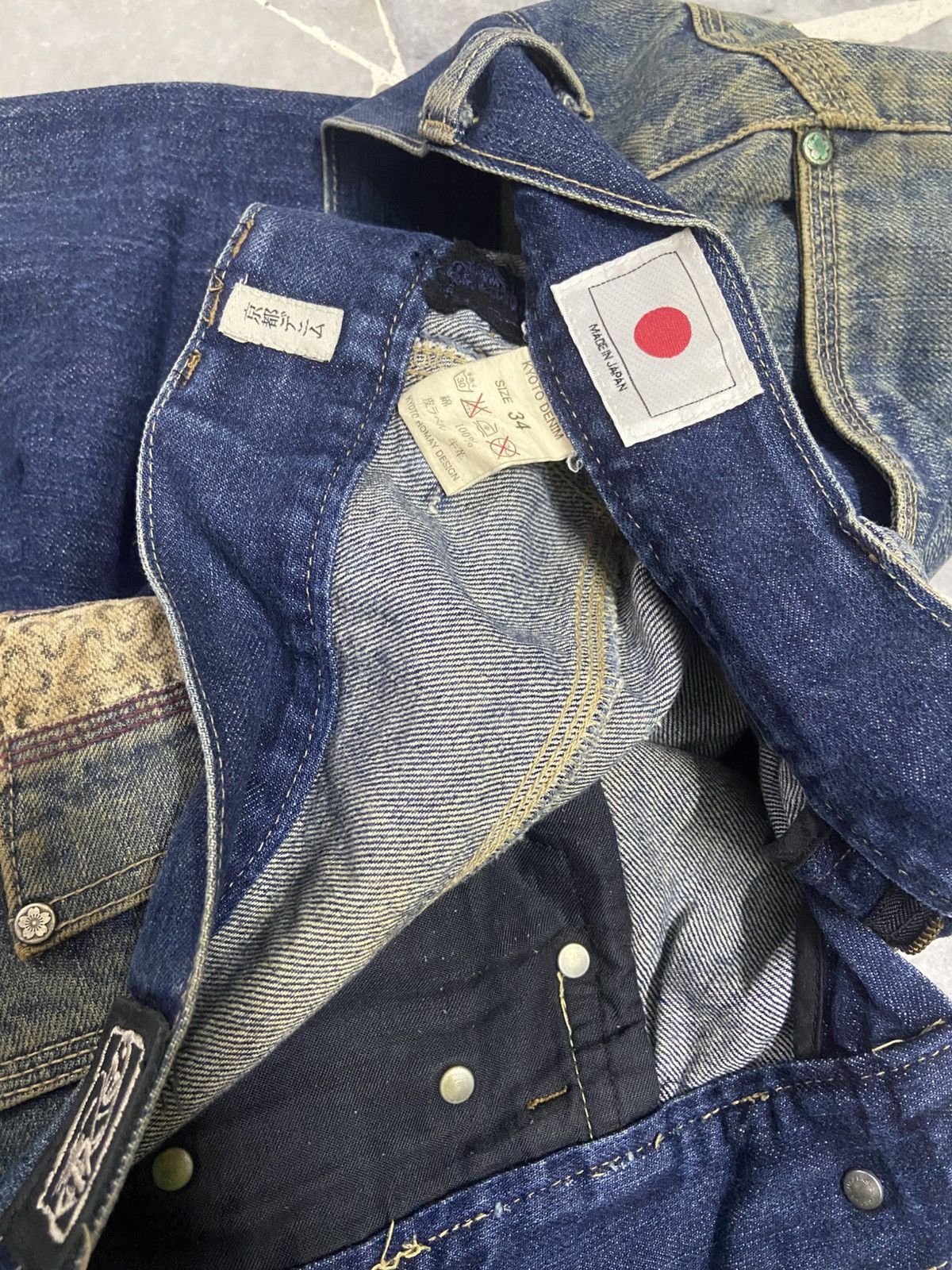 Mizra Jeans Kyoto kyoto denim jeans Size US 34 / EU 50 - 7 Thumbnail