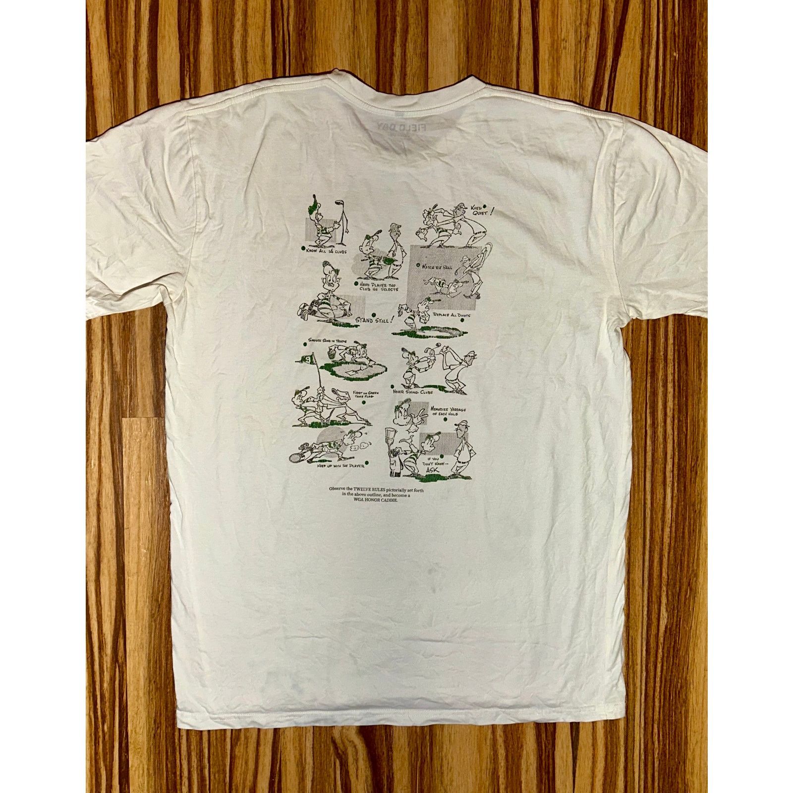 & Other Stories Vint Observe the 12 Rules..become a WGA Honor caddie size L Size US L / EU 52-54 / 3 - 6 Thumbnail