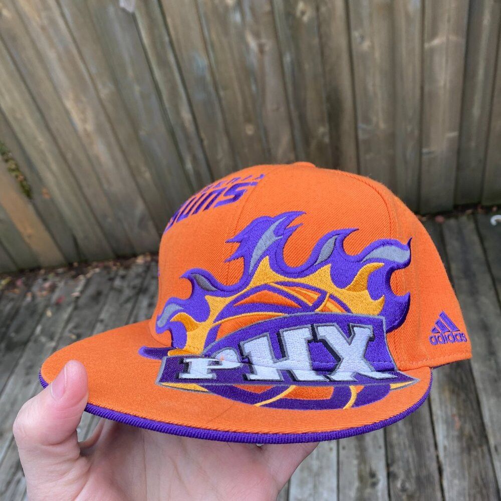 Adidas Vintage 1998 Adidas Pheonix Suns Embroidered NBA Basketball Size ONE SIZE - 3 Thumbnail