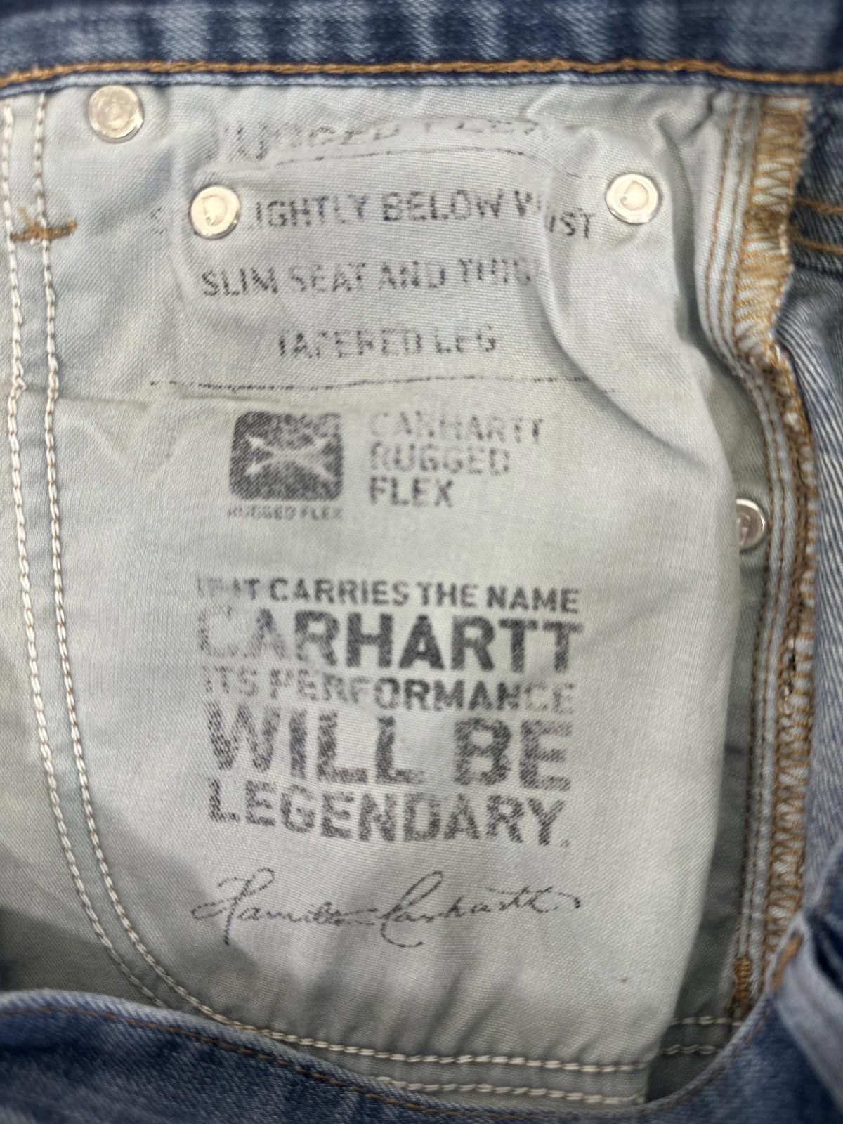 Carhartt Carhartt Men's 31/30 Blue Denim Jeans Size US 31 - 11 Thumbnail