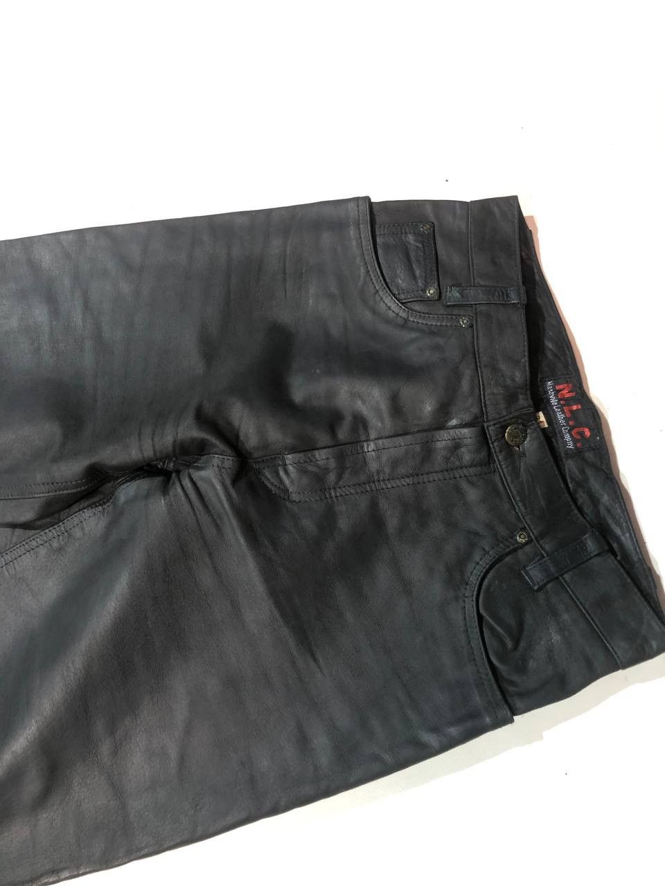 Leather N.L.C. Vintage Racing Moto Leather Pants Size US 29 - 4 Thumbnail