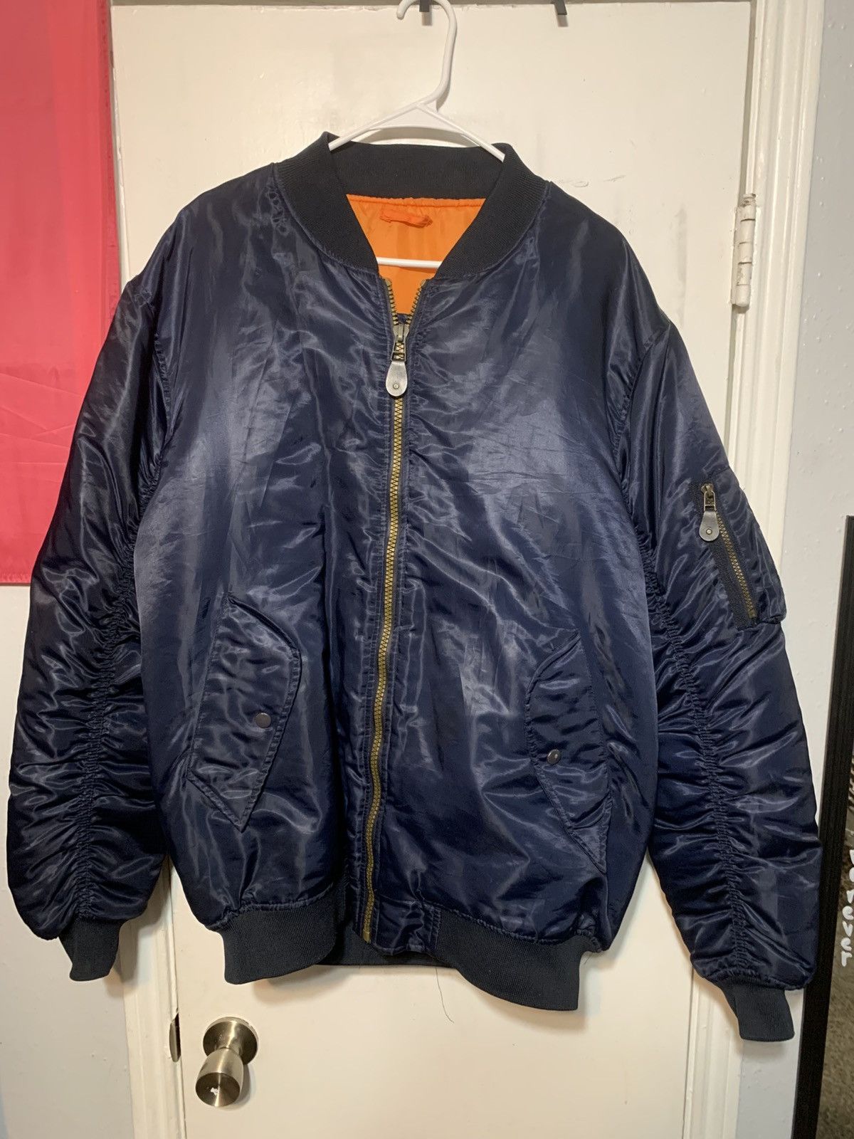Jordan Craig Jordan craig navy blue bomber jacket Size US L / EU 52-54 / 3 - 1 Thumbnail
