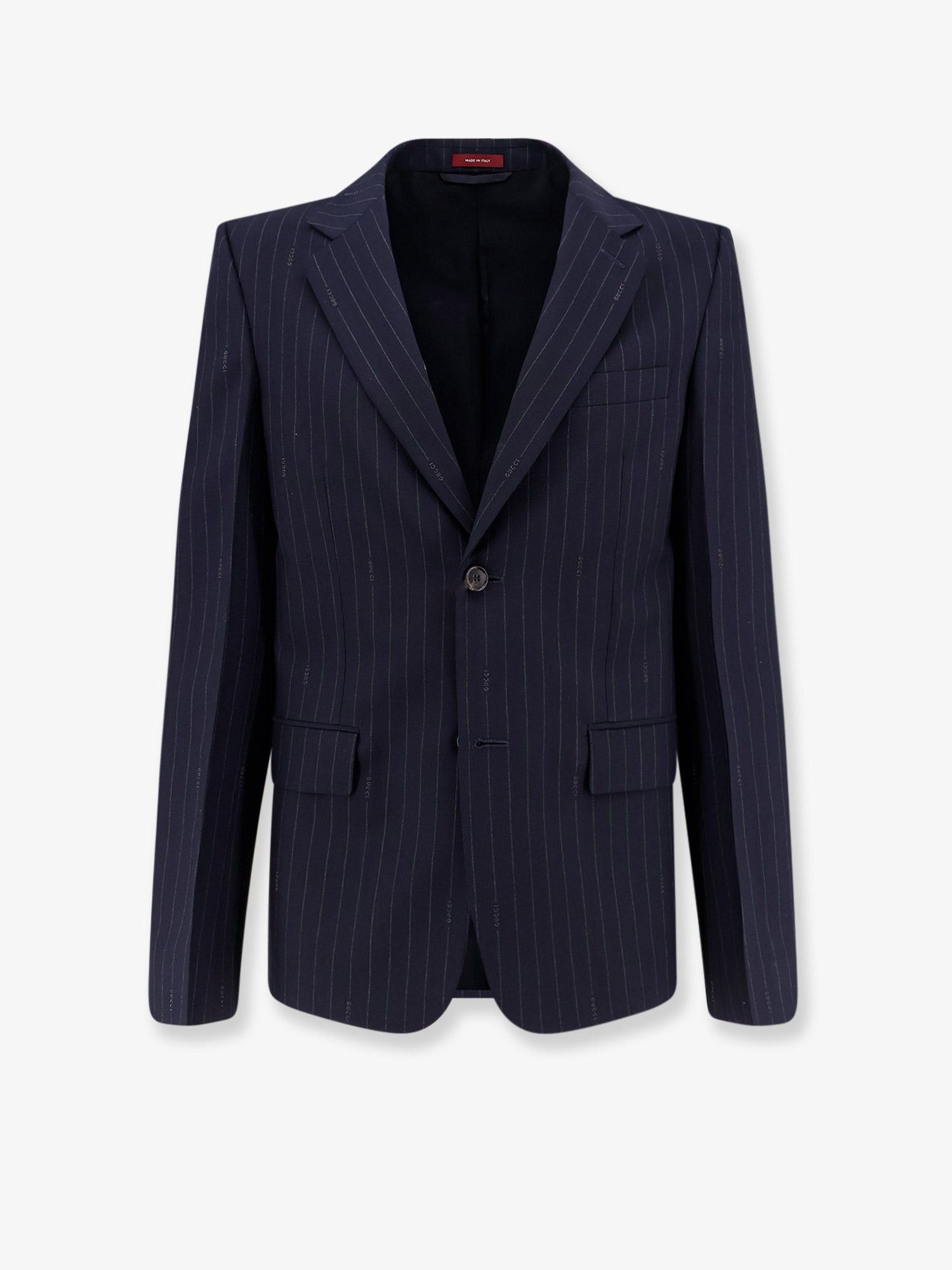 Gucci Gucci Gucci pinstripe wool single-breasted blazer Tag Size IT 50 Men - USA Tariffs Included Size US M / EU 48-50 / 2 - 1 Thumbnail