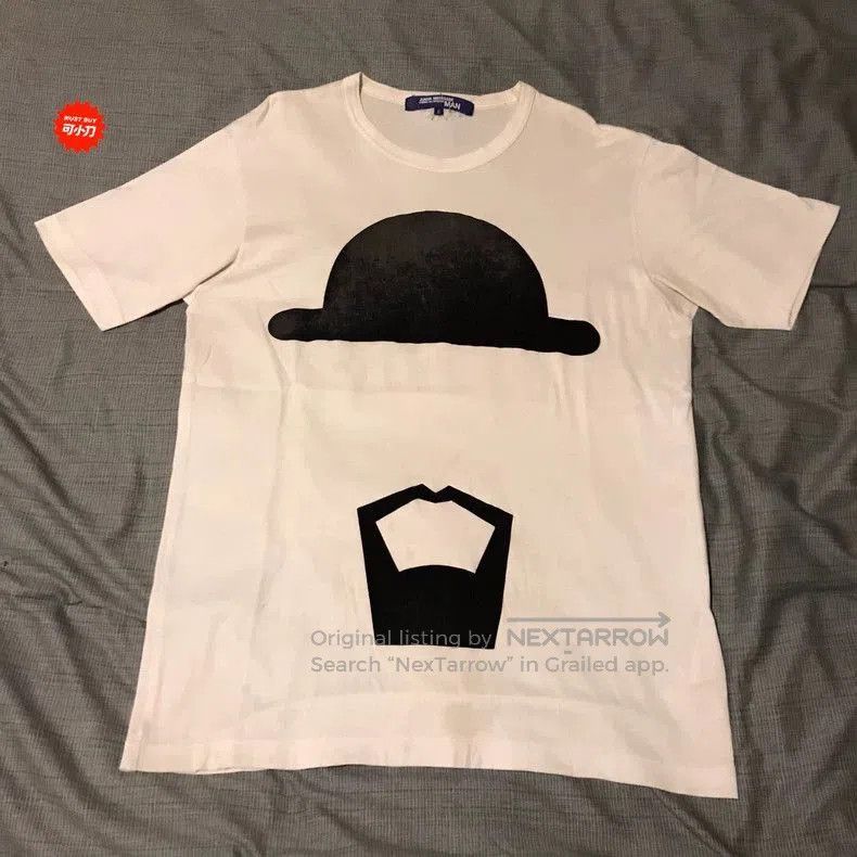 Junya Watanabe Junyawatanabe Man Flocked Print T-Shirt. Size US S / EU 44-46 / 1 - 1 Thumbnail