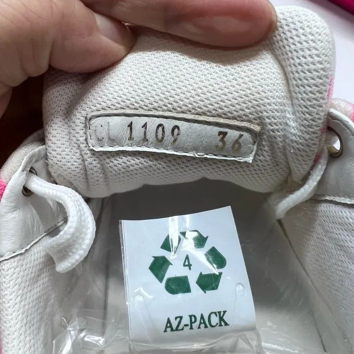 Louis Vuitton Louis Vuitton Stellar Pink White Casual Sneakers -2508 Size US 6 / IT 36 - 8 Thumbnail
