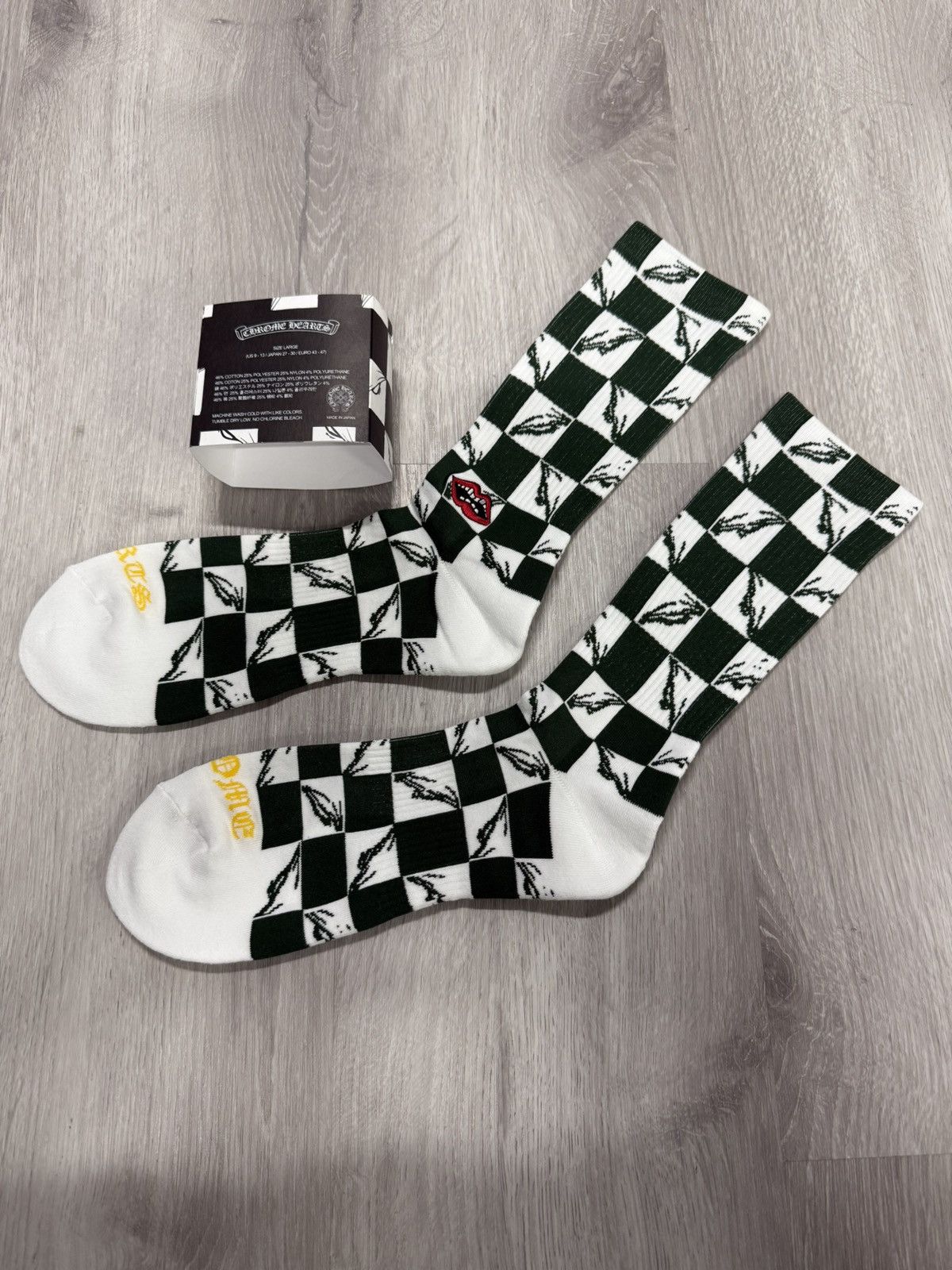 CH LOGO SOCKS | Chrome Hearts