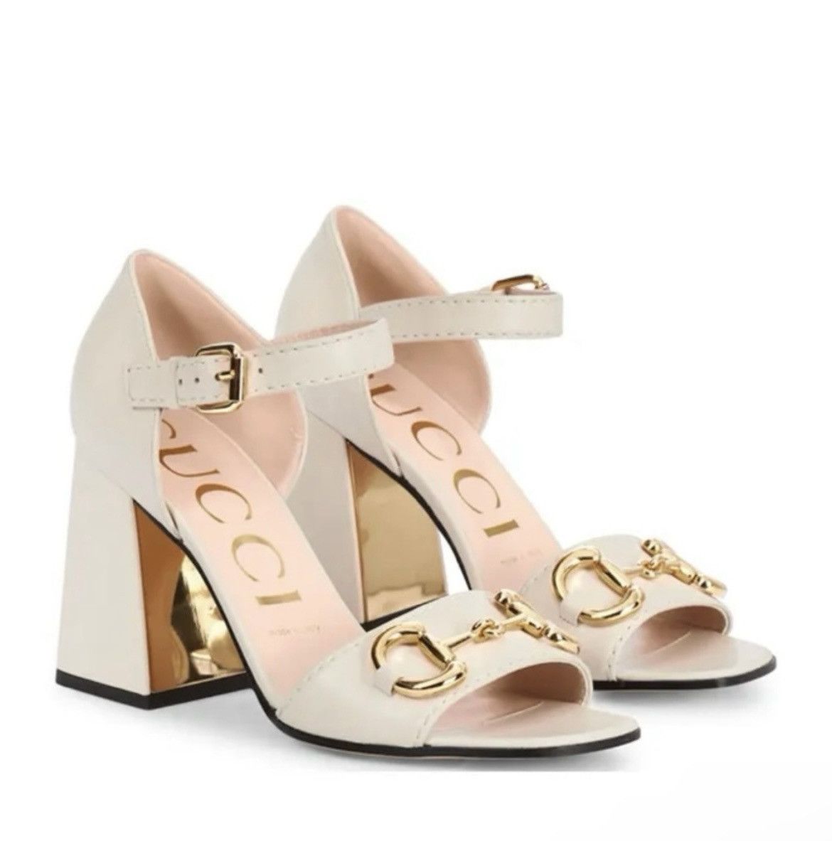 Gucci Horsebit Block Heel Sandals size 41