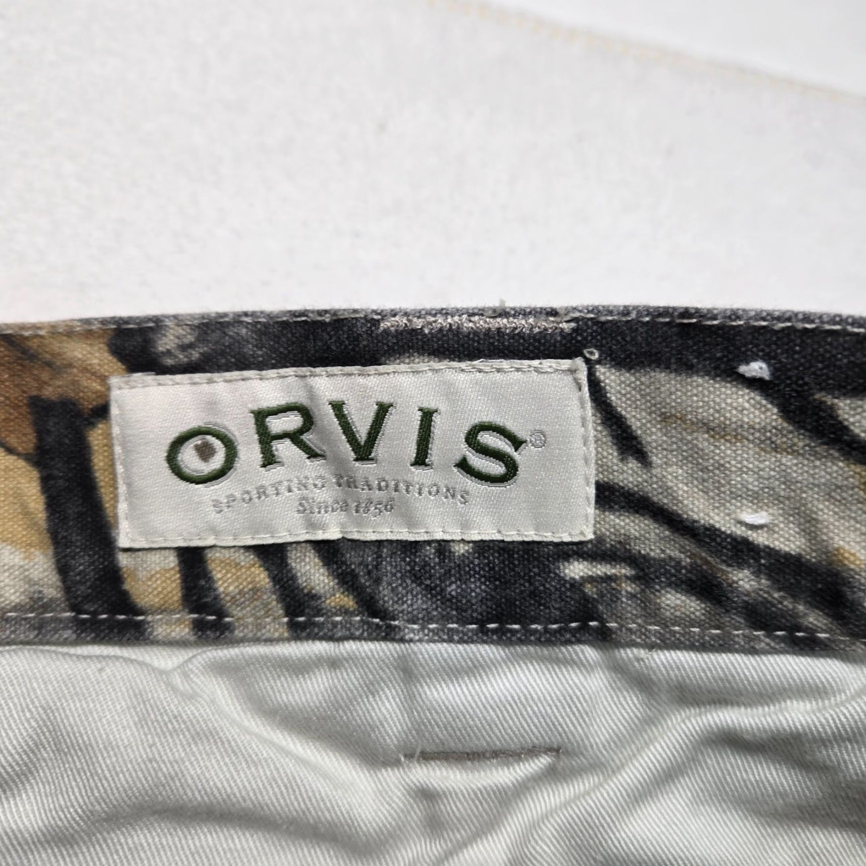 Orvis Orvis Cargo Pants Mens Size 44 Regular Straight Fit Multicolor Canvas 80s 90s Hunting Casual Size US 44 / EU 60 - 3 Thumbnail
