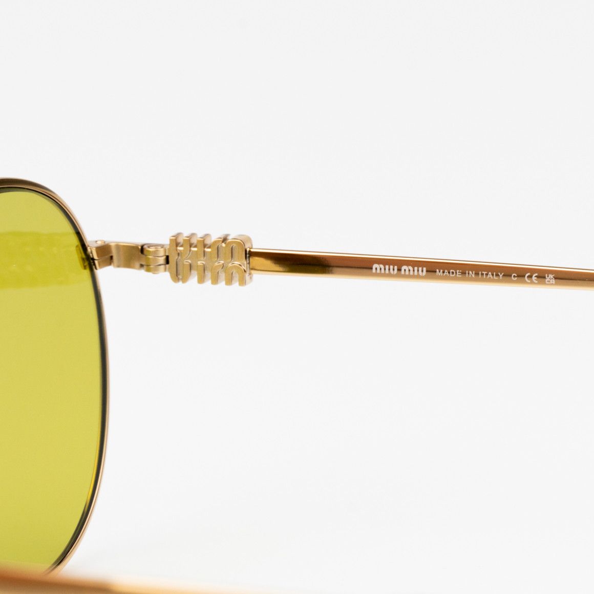 Miu Miu NEW Miu Miu MU55ZS 5AK07O Round Unisex Sunglasses 0MU 55ZS Size ONE SIZE - 10 Thumbnail