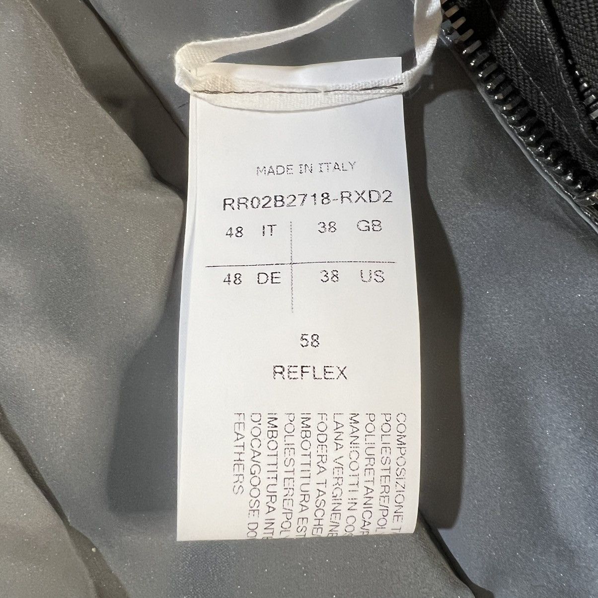 Rick Owens FW22 Strobe Reflex Gauntlet Jacket Size US S / EU 44-46 / 1 - 11 Thumbnail