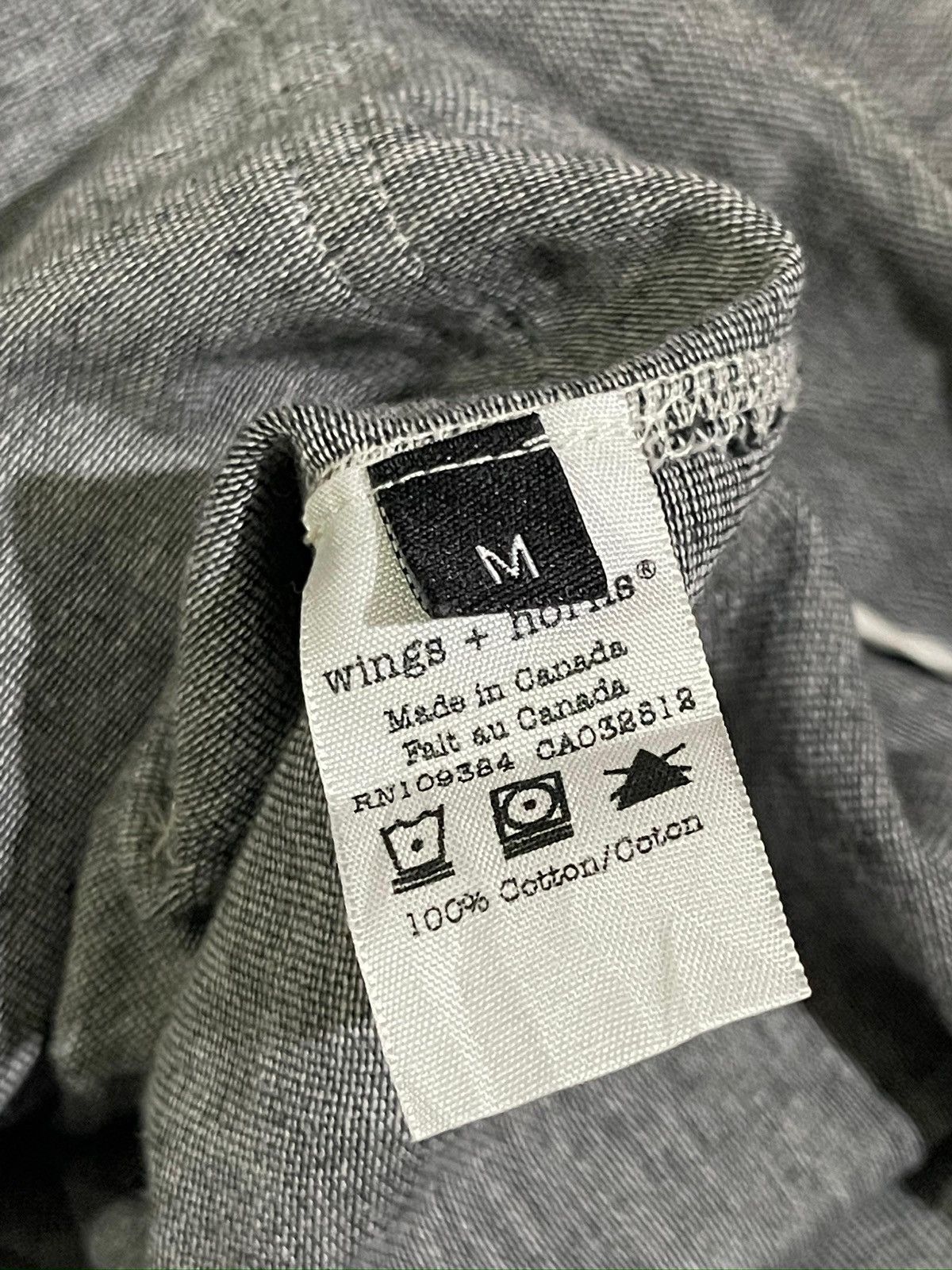 Wings + Horns Wing + Horns Grey Research Cardigan Size US M / EU 48-50 / 2 - 9 Thumbnail