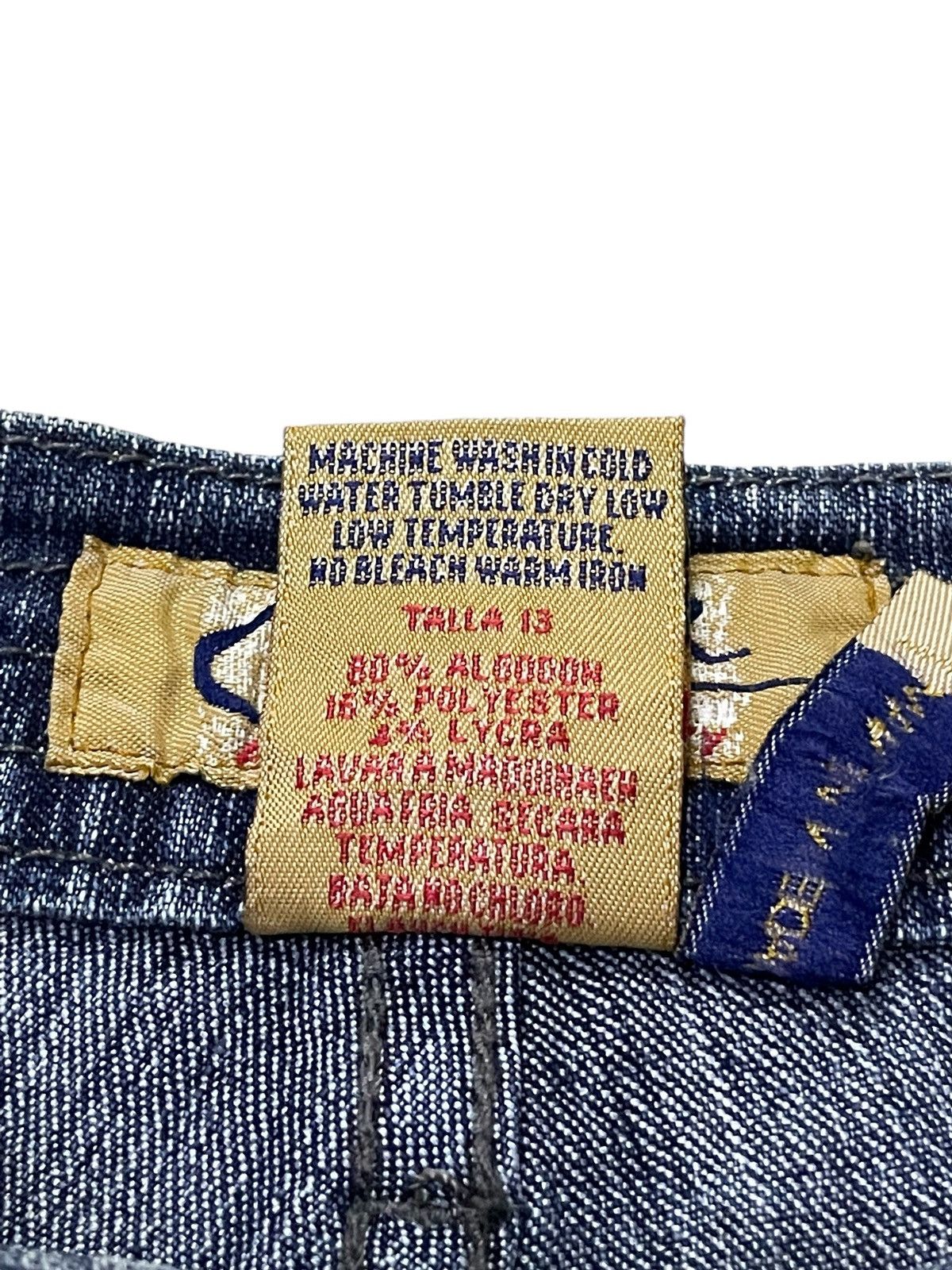 Other Clash Jeans Archive Bondage Junya Style Flare Denim Size US 33 - 18 Thumbnail