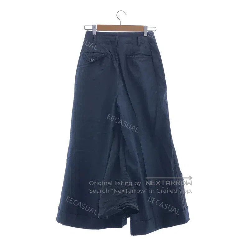 Comme des Garcons Comme Des Garcons size XS Navy Blue Wool Chiffon Pleated W Size 23" - 2 Thumbnail