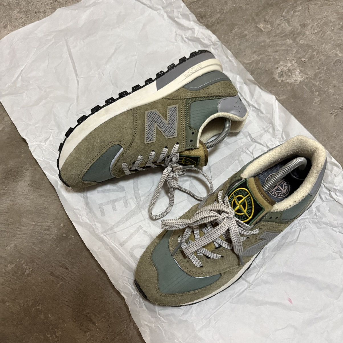 New Balance × Stone Island New balance x stone island 974 Size US 8 / EU 41 - 7 Thumbnail