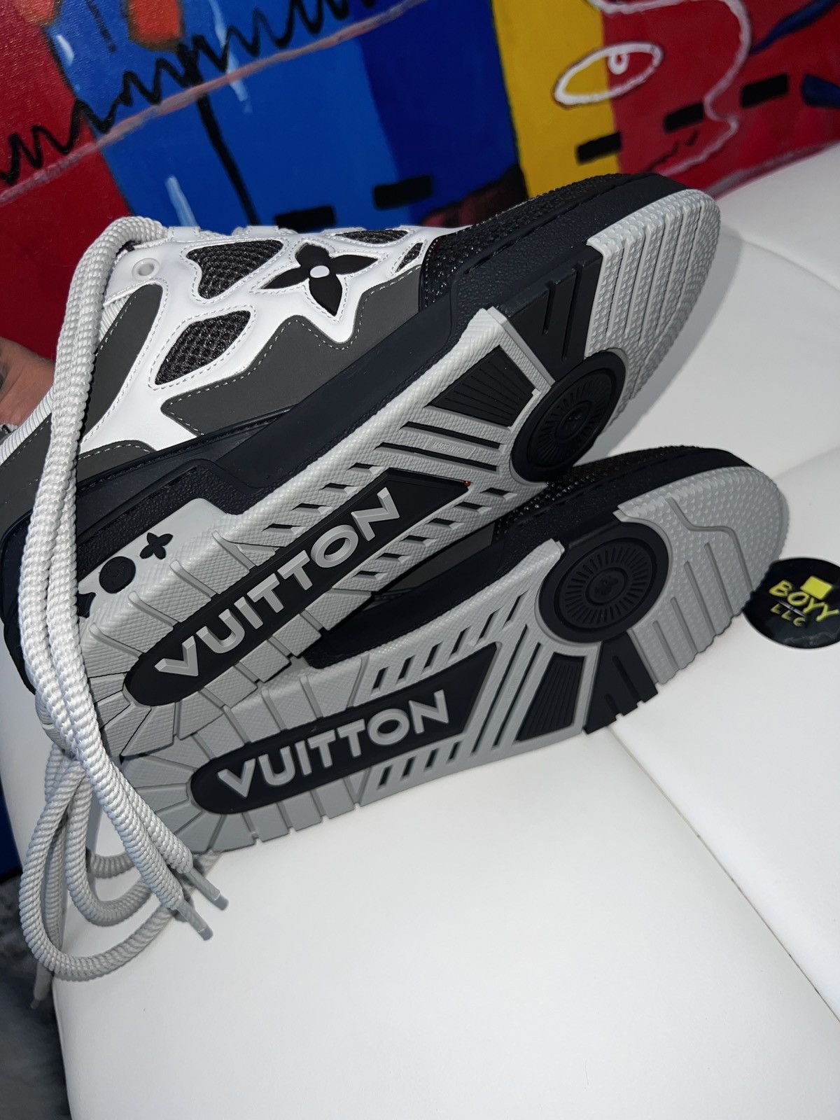 Louis Vuitton Louis Vuitton skate trainers LV6.5 Size US 8.5 / EU 41-42 - 4 Thumbnail