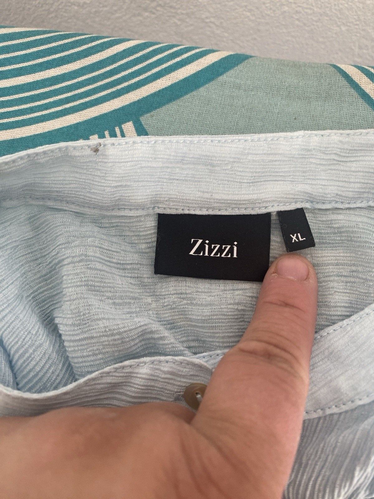 Other Zizzi Blouse Blue Size 42-56 One Size At25 Size XXL / US 16-18 / IT 52-54 - 5 Thumbnail